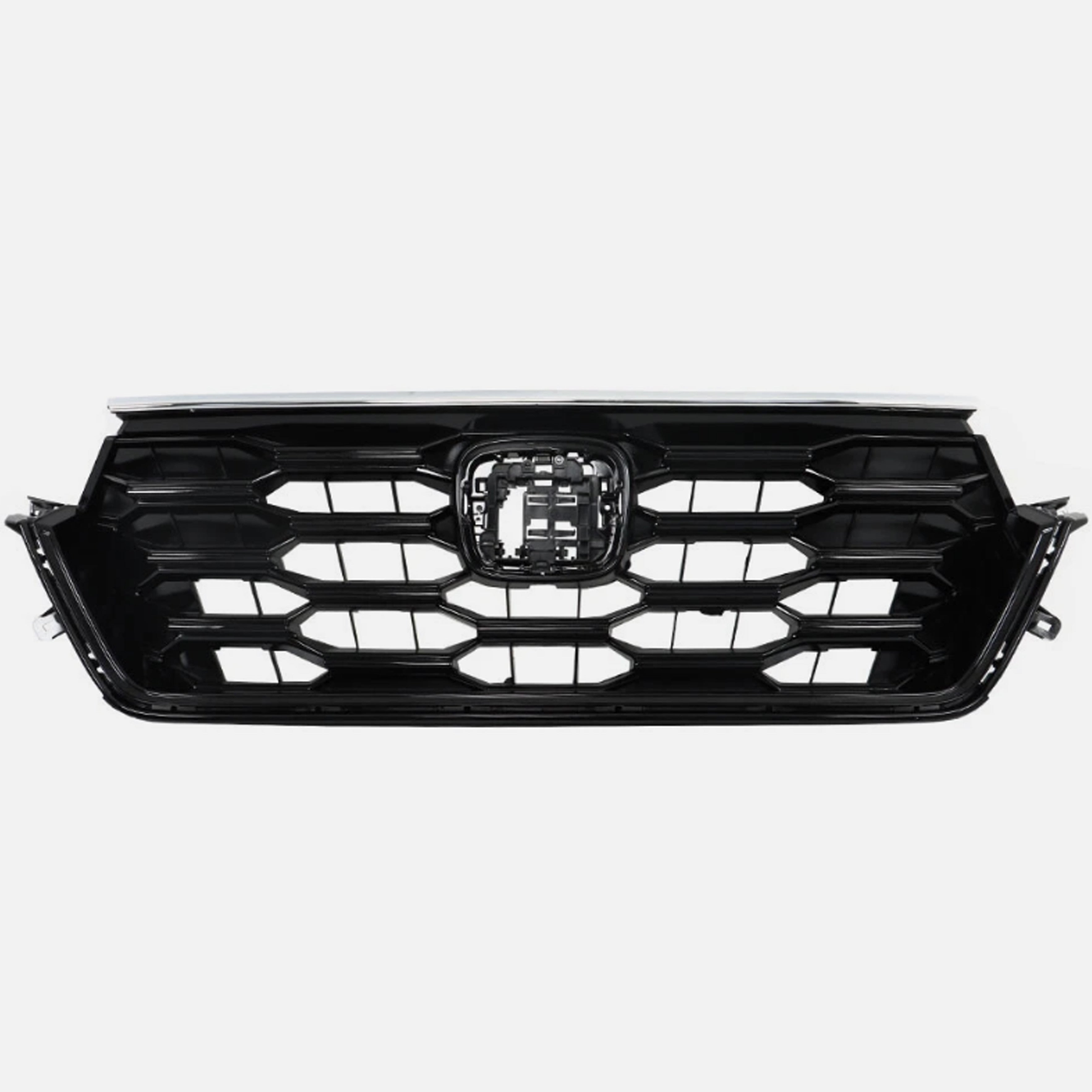 For 2023 2024 2025 Honda CRV CR-V Front Upper Bumper Grille Mesh Assembly Gloss Black