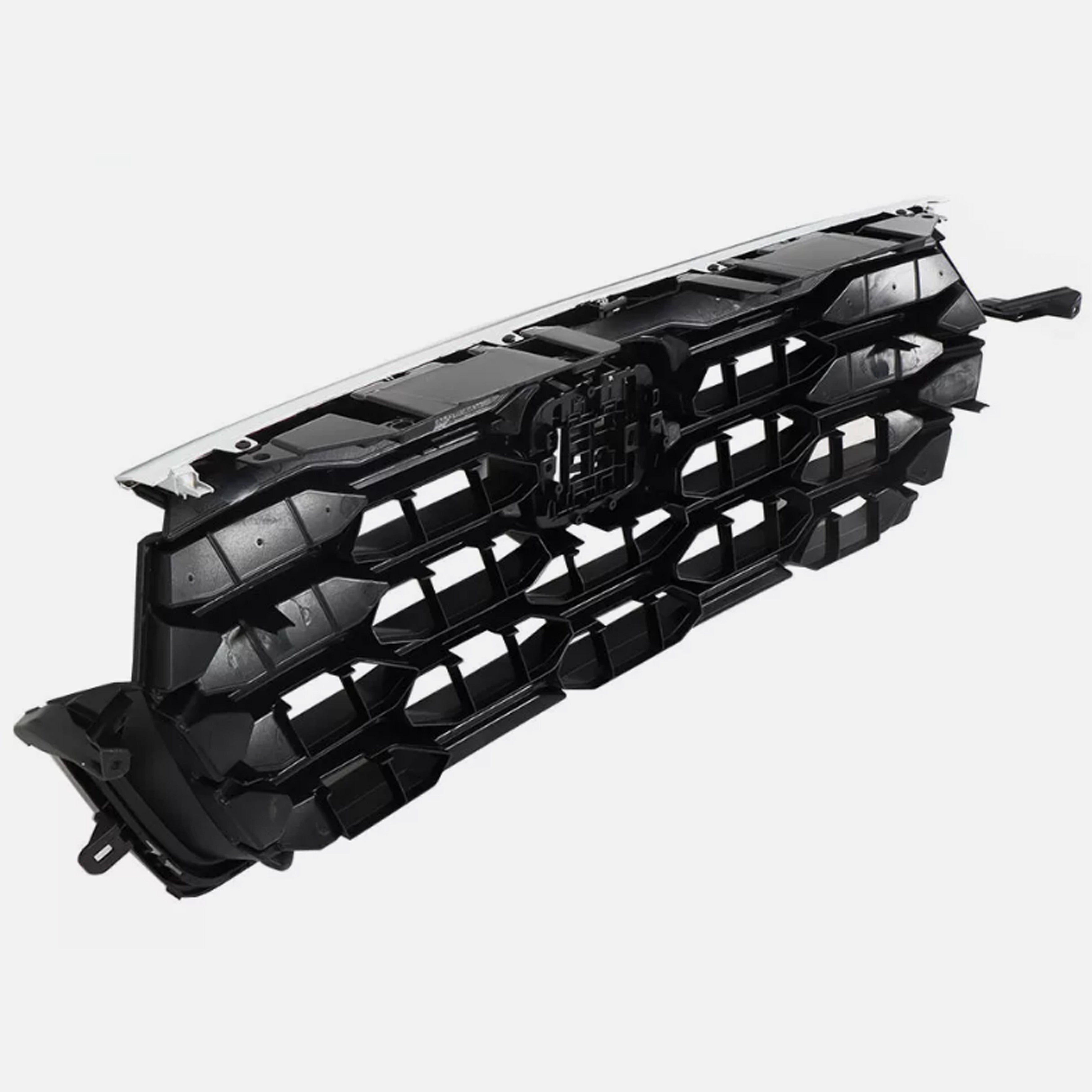 For 2023 2024 2025 Honda CRV CR-V Front Upper Bumper Grille Mesh Assembly Gloss Black