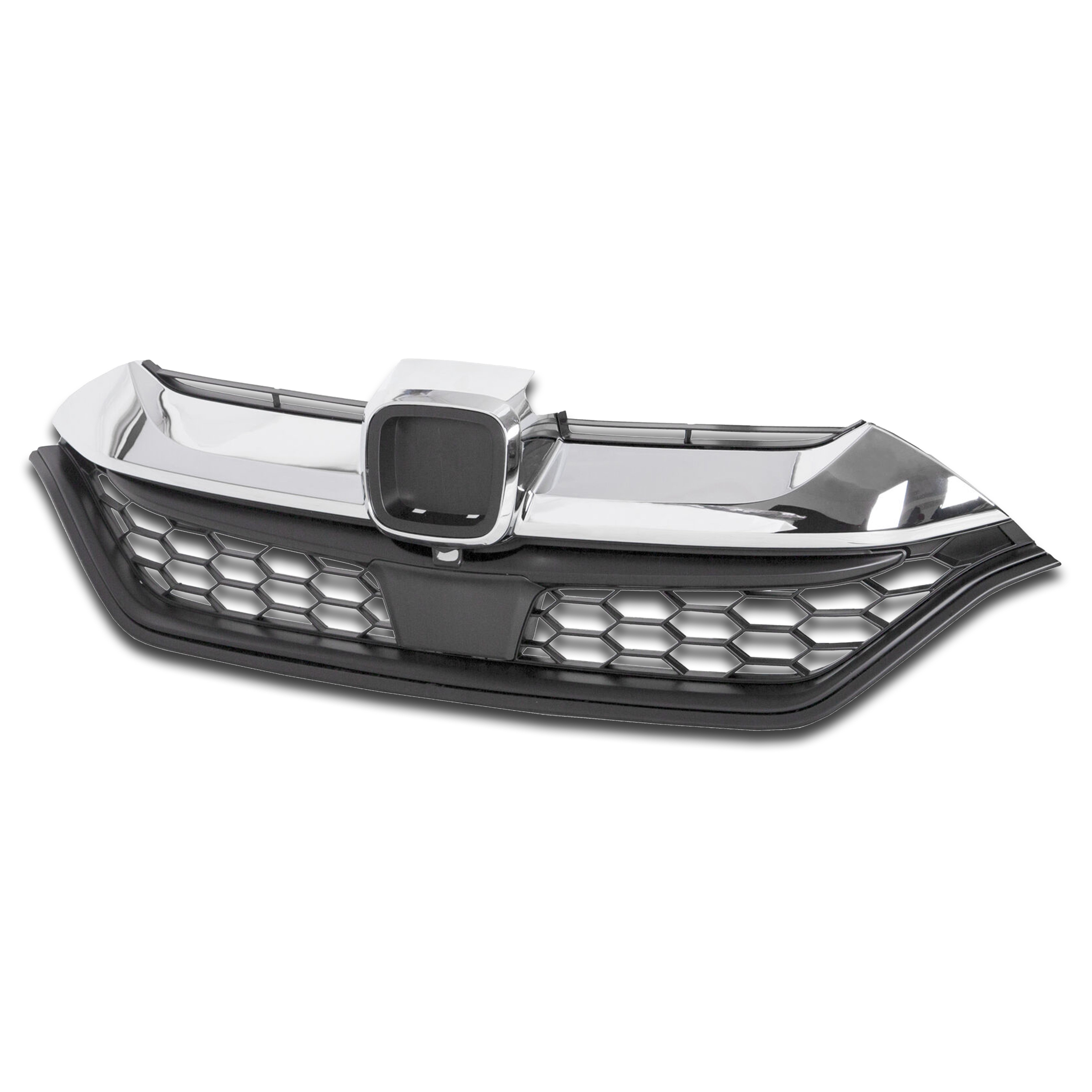 For 2017 2018 2019 Honda CRV CR-V Front Bumper Upper Grille Grill Assembly Chrome ABS 71121TLAA00