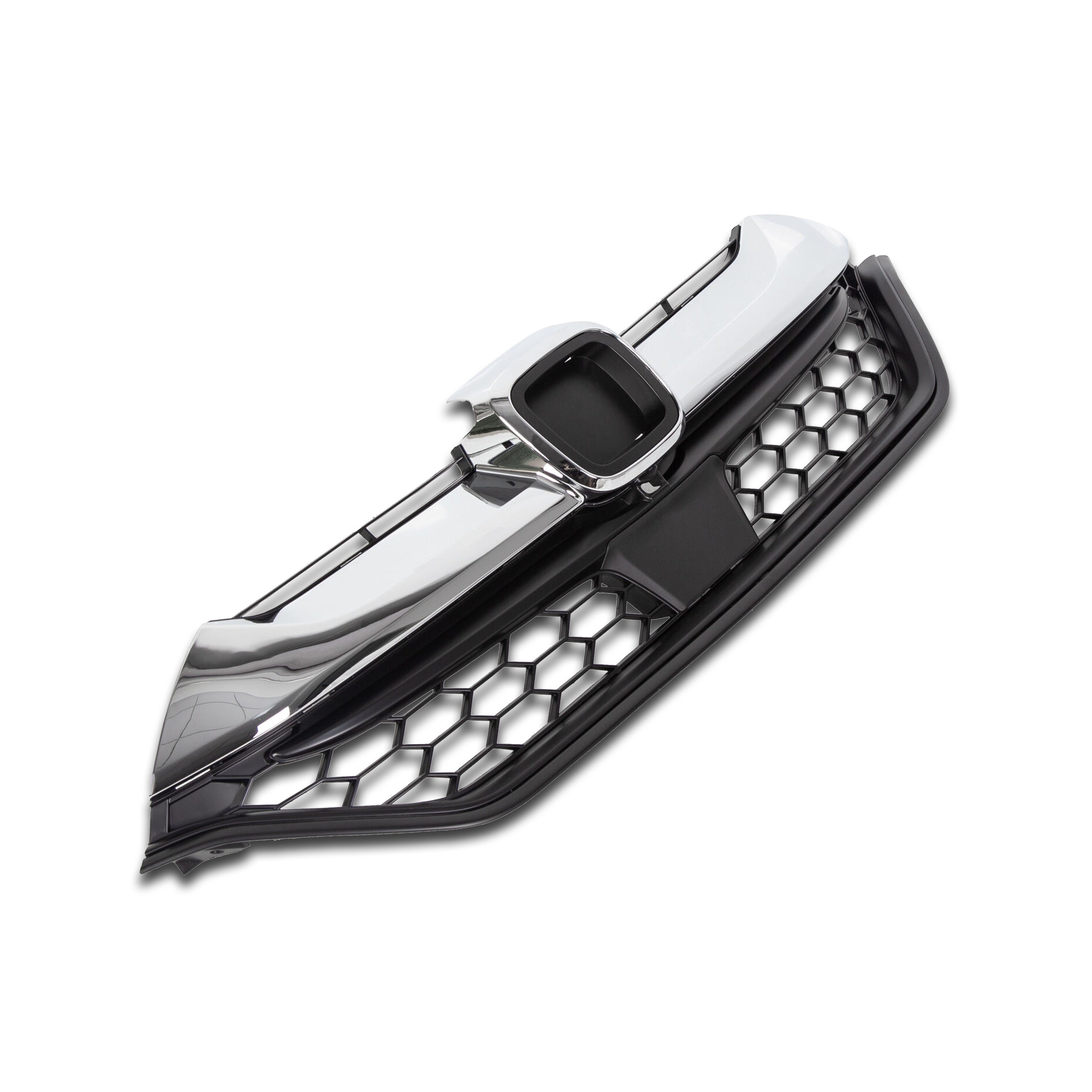 For 2017 2018 2019 Honda CRV CR-V Front Bumper Upper Grille Grill Assembly Chrome ABS 71121TLAA00