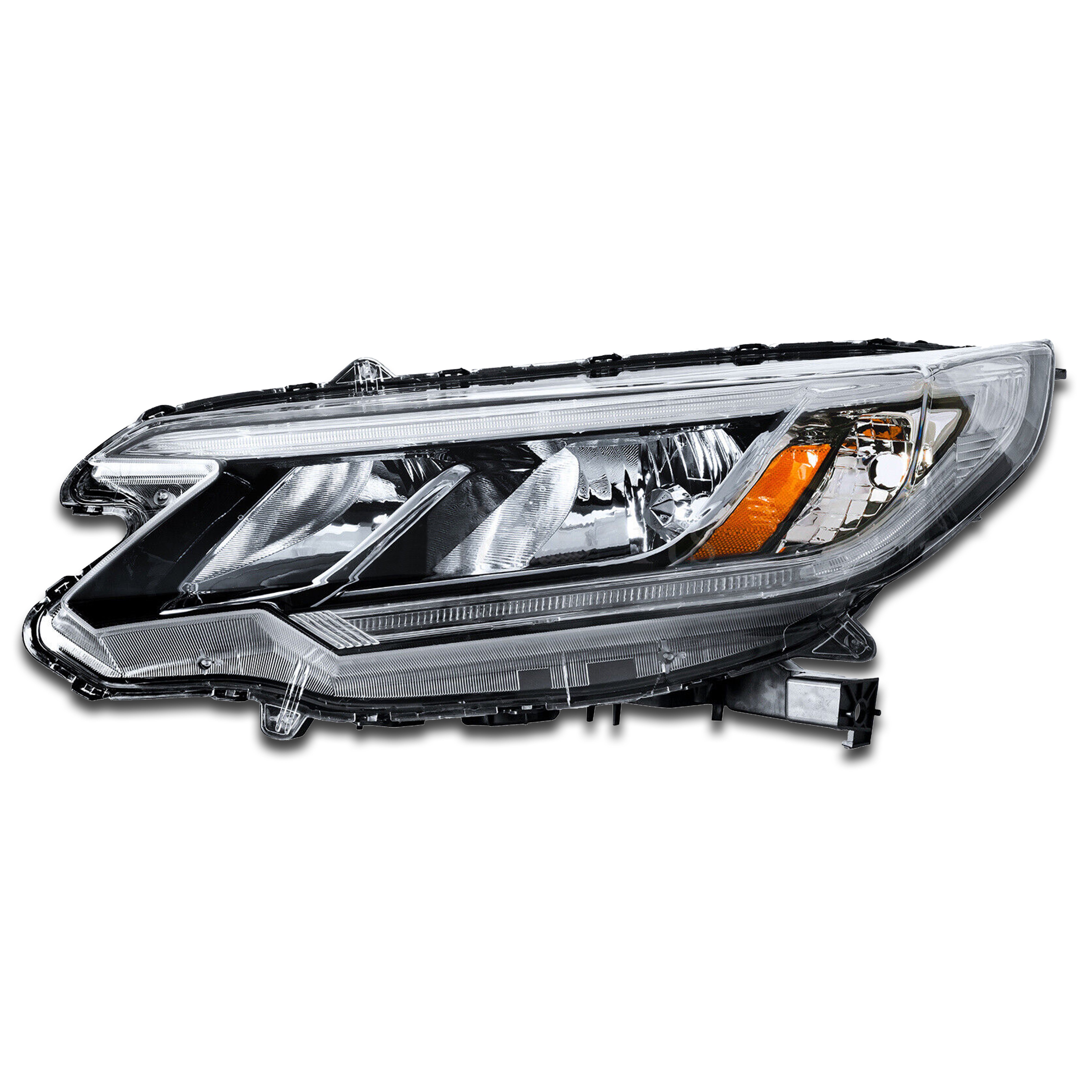 For 2015 2016 Honda CRV CR-V EX-L EX SE Headlight Headlamp Halogen w/ LED DRL Driver Left Side 33150T1WA01