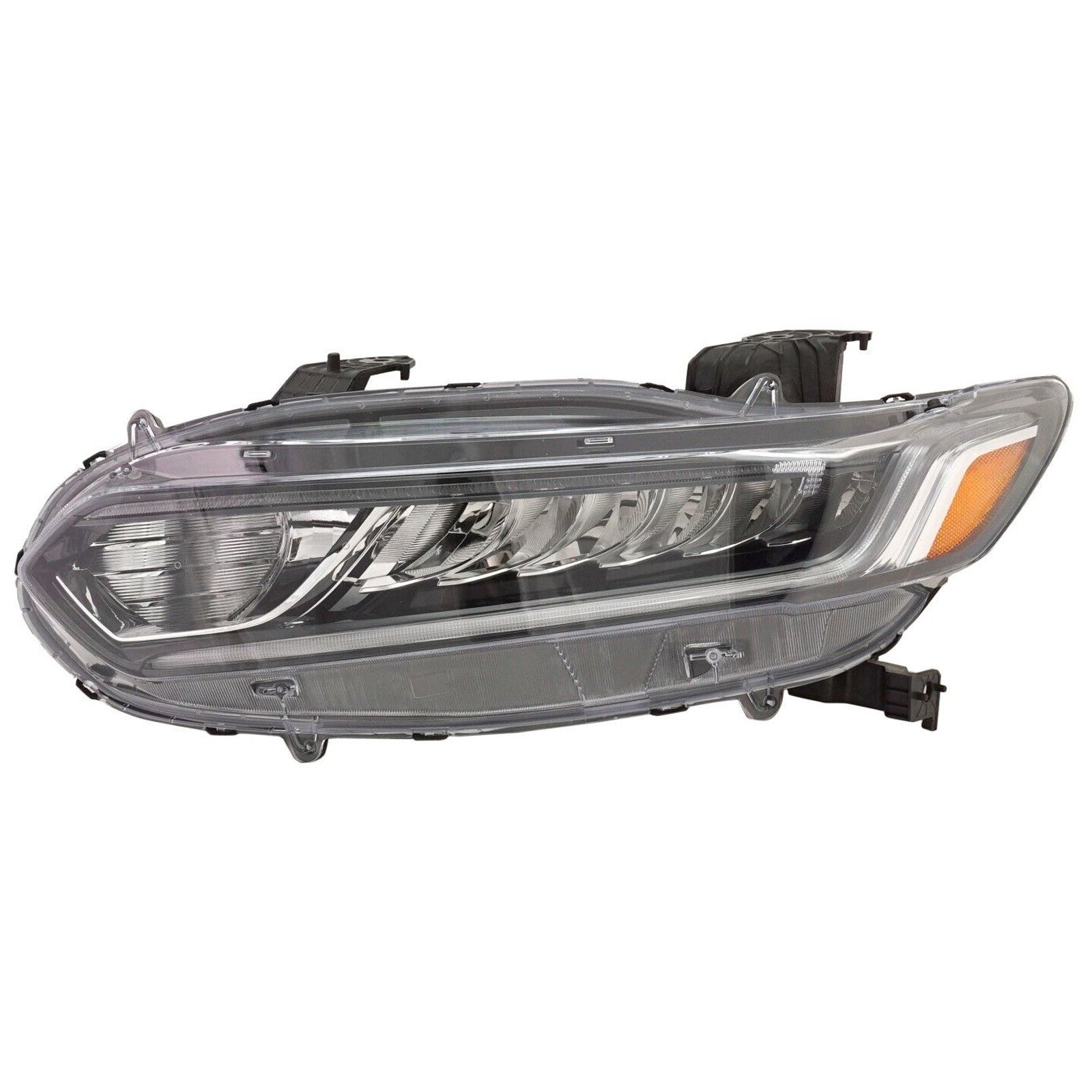 For 2018 2019 2020 Honda Accord Headlight Assembly Halogen with LED Driver Side