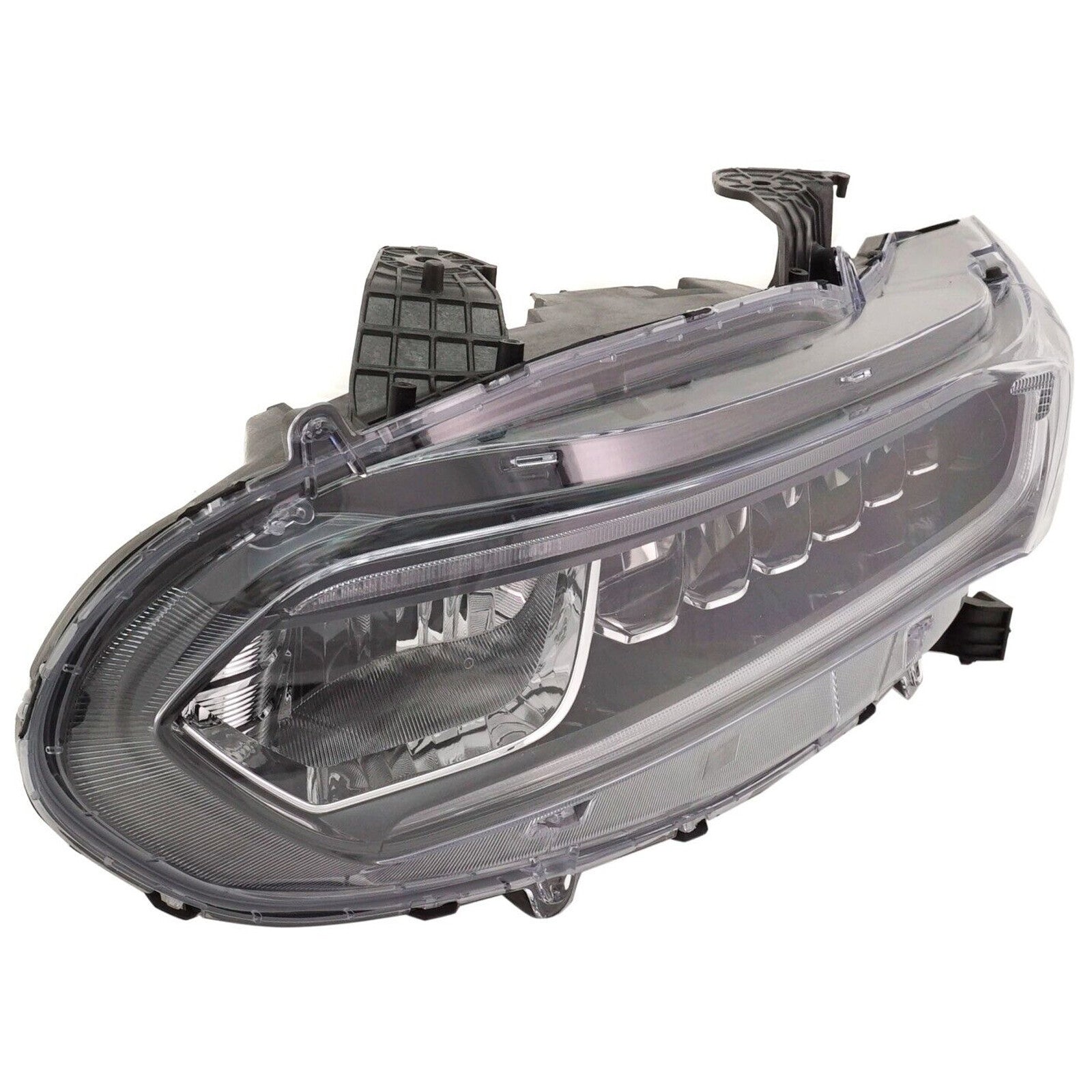 For 2018 2019 2020 Honda Accord Headlight Assembly Halogen with LED Driver Side
