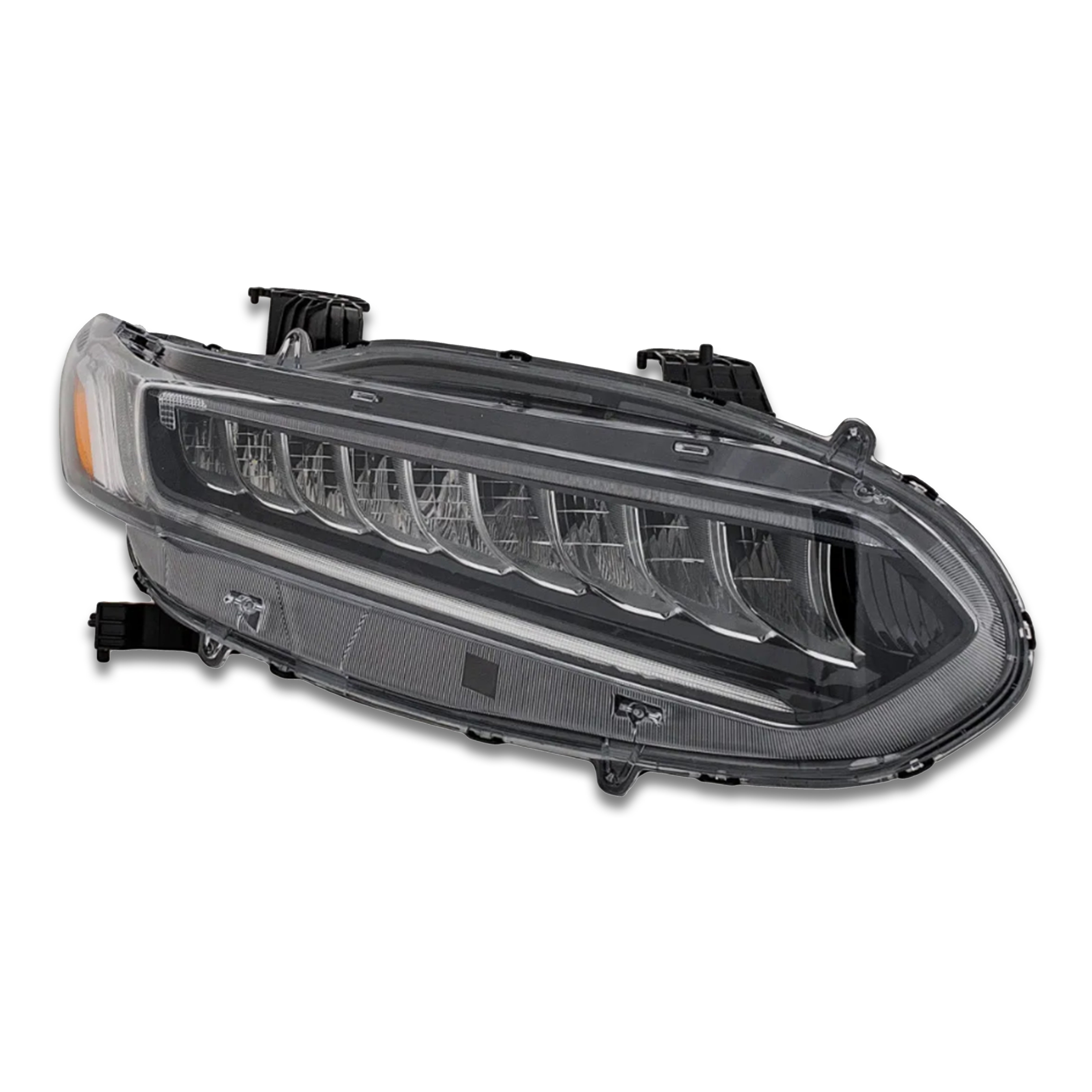 For 2021 2022 Honda Accord Full LED Headlight Headlamp Chrome Assembly Right Passenger Side RH 33100TVAA11