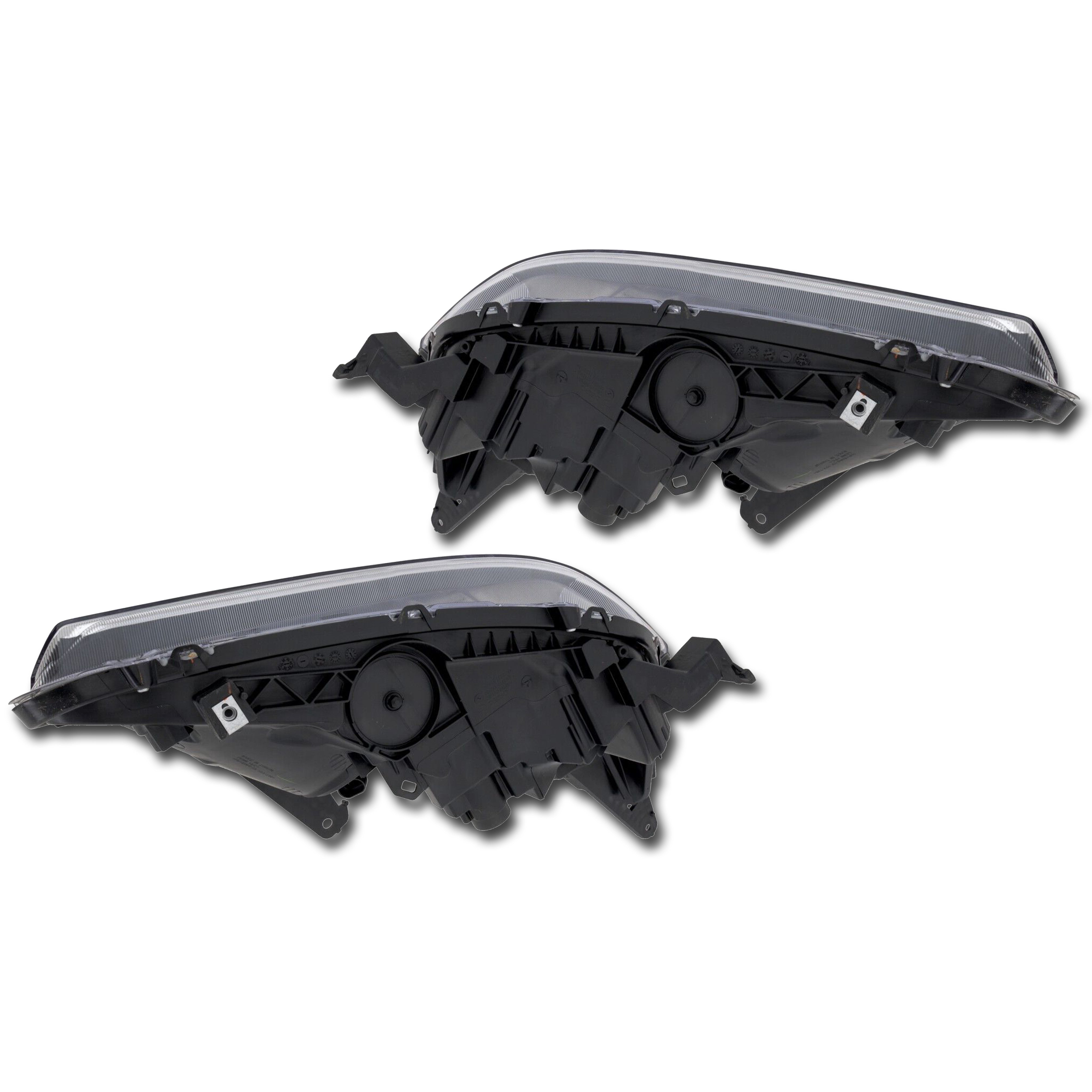 For 2016 2017 Honda Accord Sedan Headlight Headlamp Halogen Assembly Left Right Driver Passenger Side LH RH Pair Set 2Pcs HO2502169 HO2503169