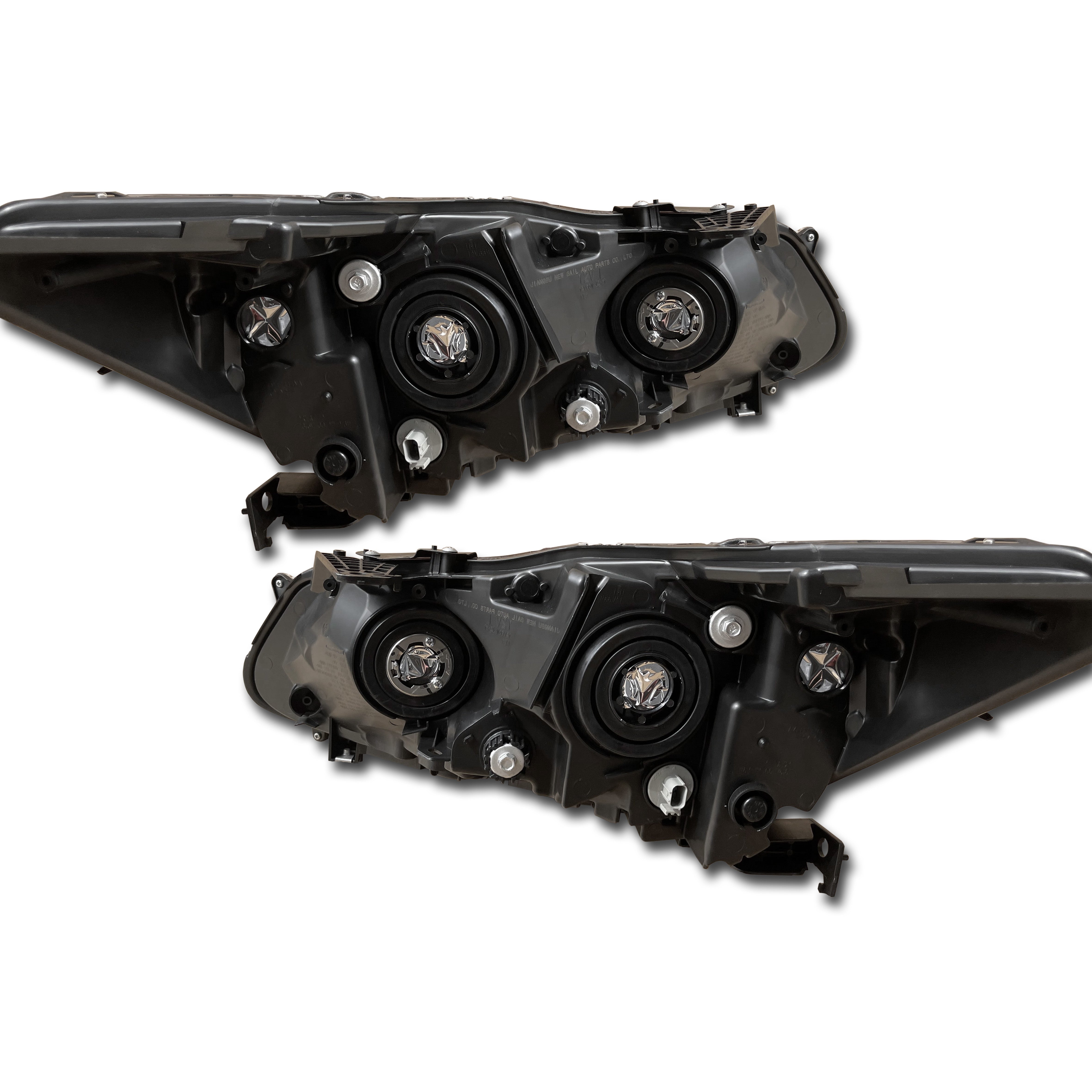 For 2016 2017 Honda Accord Sedan Headlight Headlamp Halogen Assembly Left Right Driver Passenger Side LH RH Pair Set 2Pcs HO2502169 HO2503169