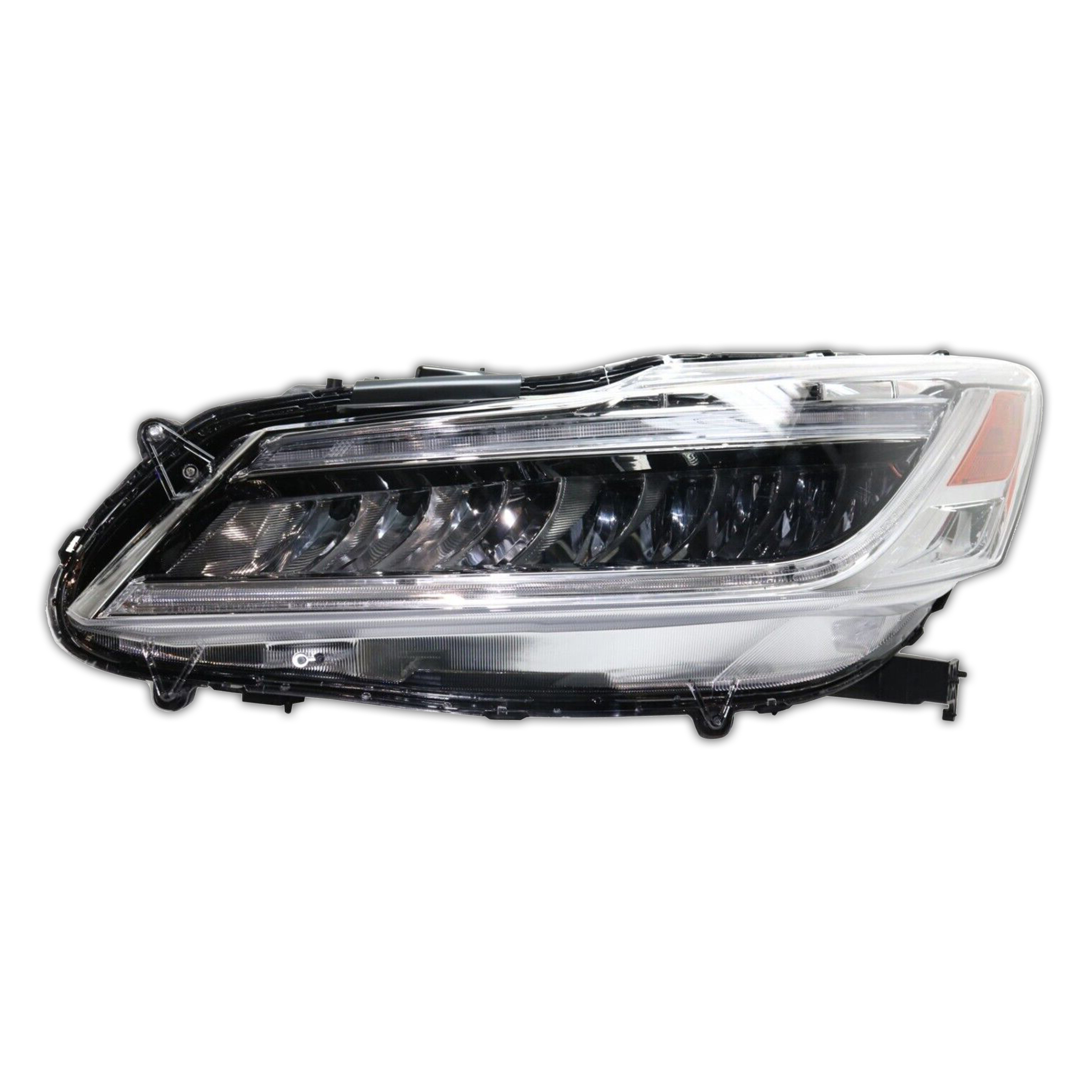 For 2016 2017 Honda Accord Sedan Full LED Headlight Headlamp Assembly Chrome Left Driver Side LH 33150T2AA32