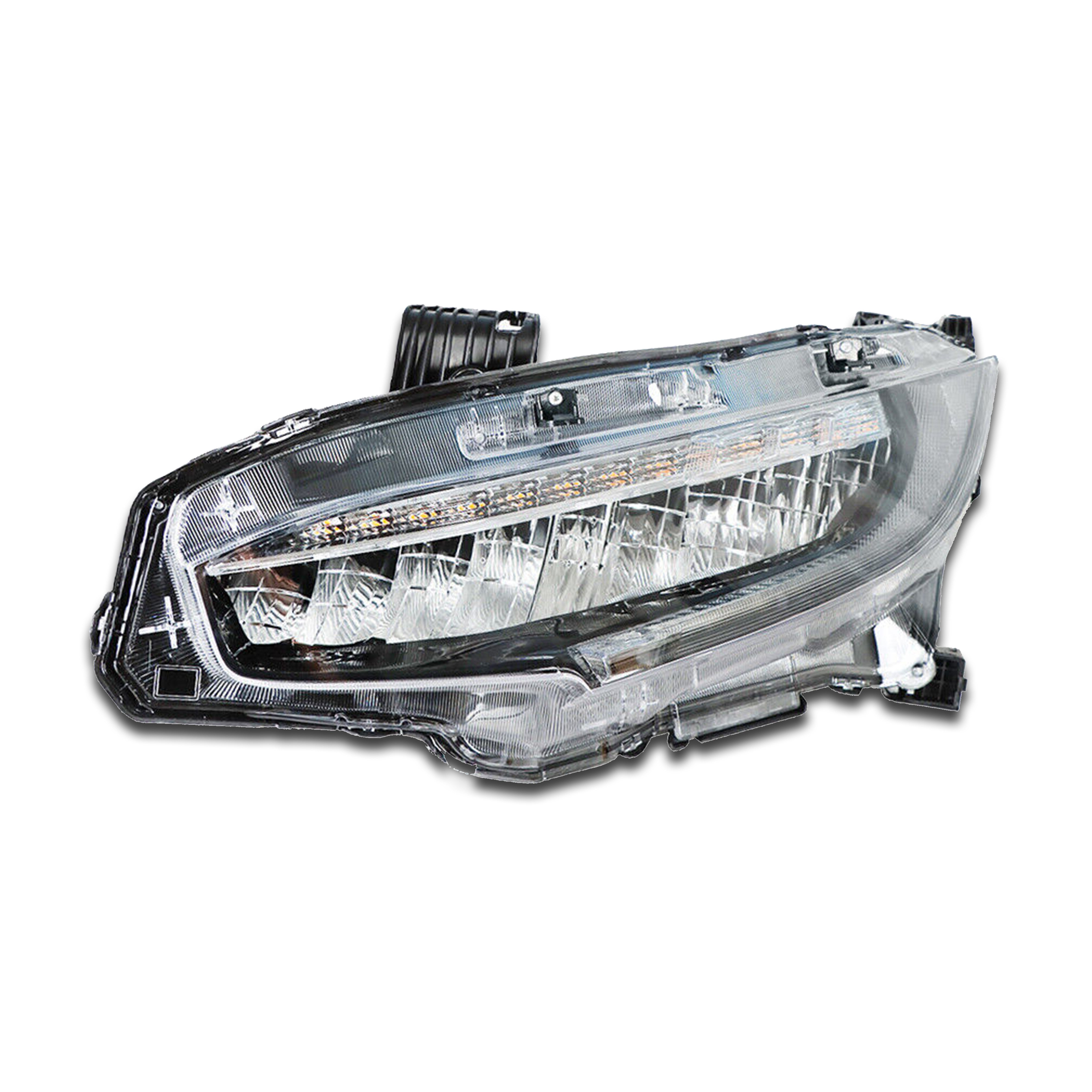 For 2016 2017 2018 2019 2020 2021 Honda Civic Touring Headlight Headlamp Assembly Full LED Left Driver Side LH 33150TBAA11