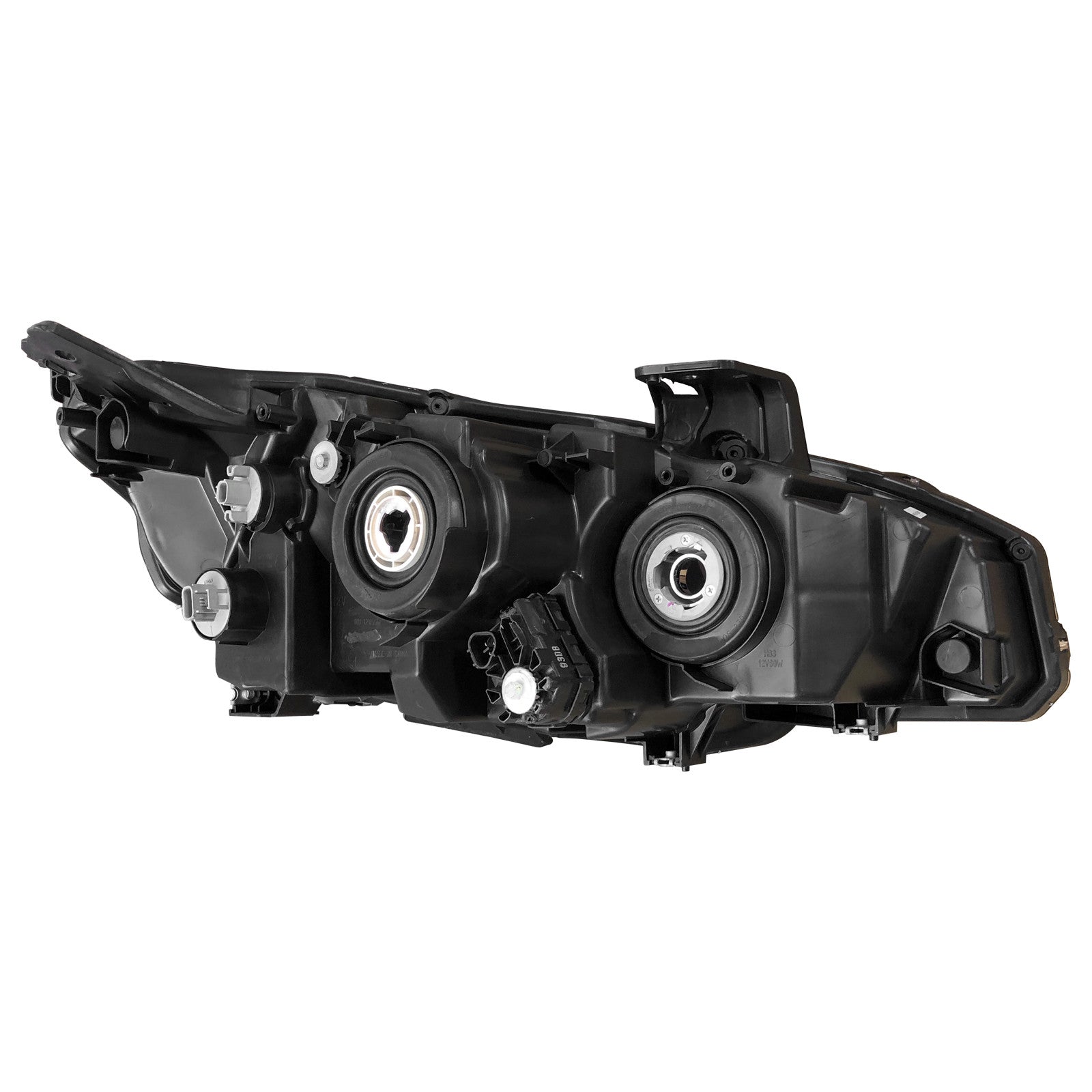 For 2016 2017 2018 2019 2020 2021 Honda Civic Black Headlight Headlamp Halogen LED Left Driver Side