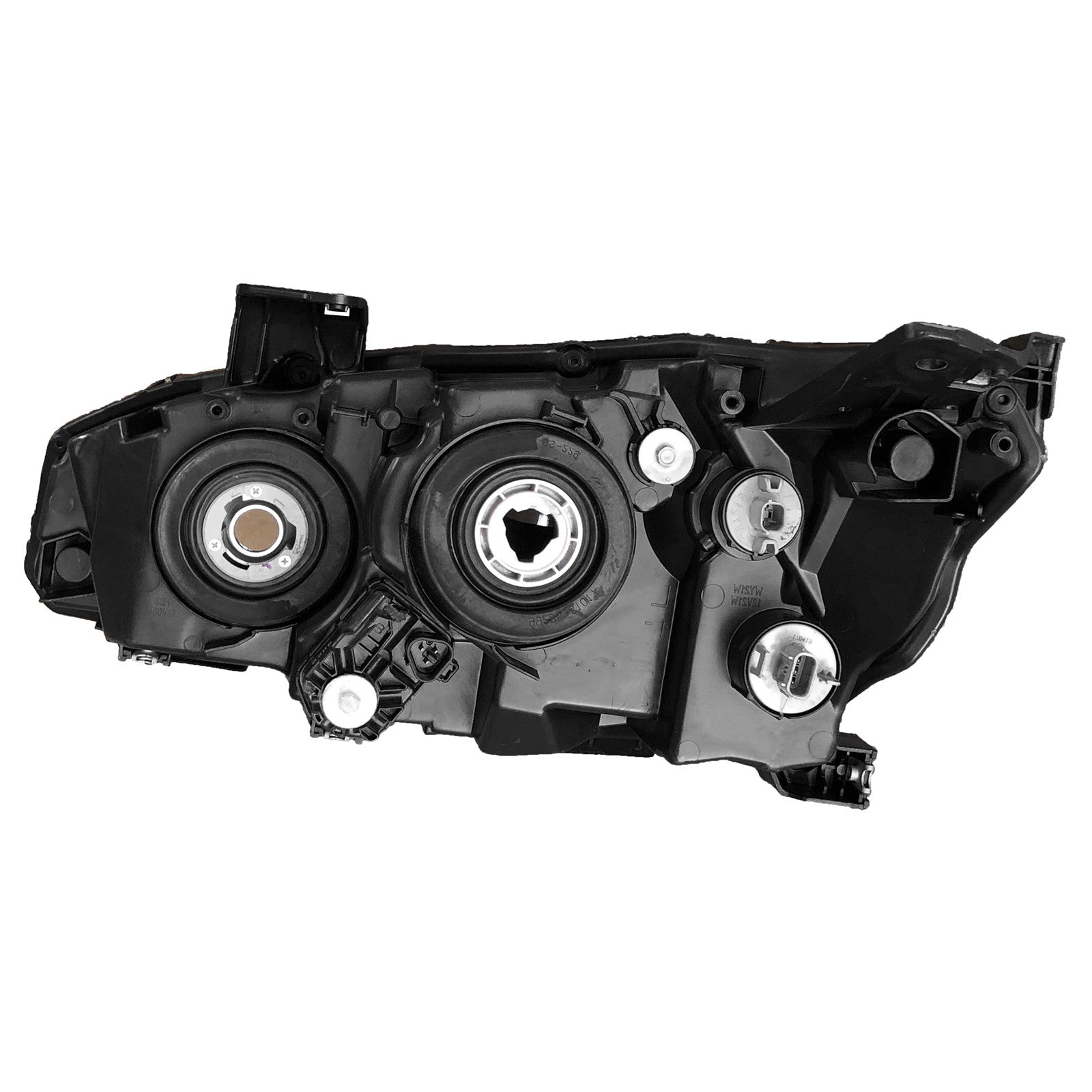 For 2016 2017 2018 2019 2020 2021 Honda Civic Black Headlight Headlamp Halogen LED Right Passenger Side RH