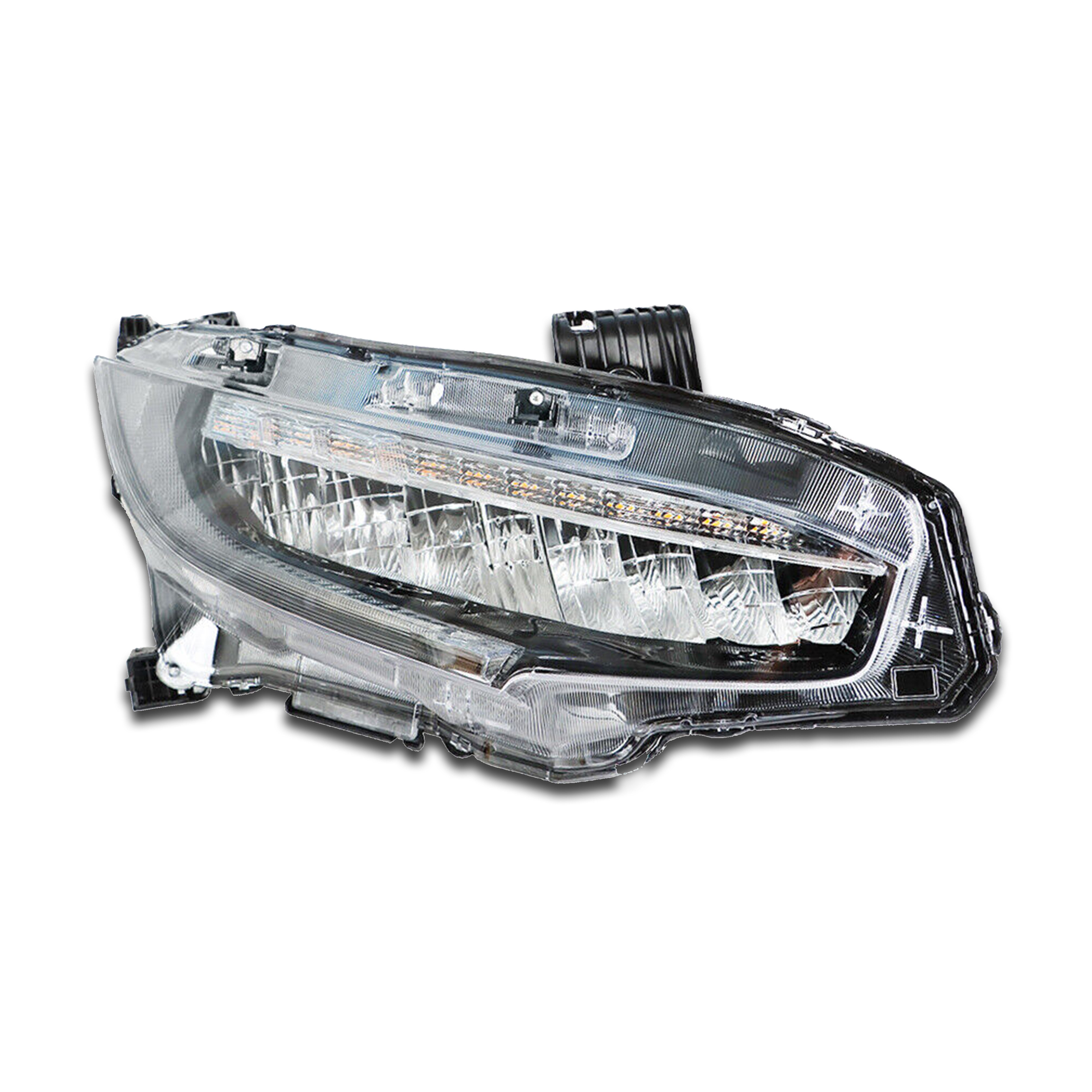 For 2016 2017 2018 2019 2020 2021 Honda Civic Touring Headlight Headlamp Assembly Full LED Right Passenger Side RH 33100TBAA11