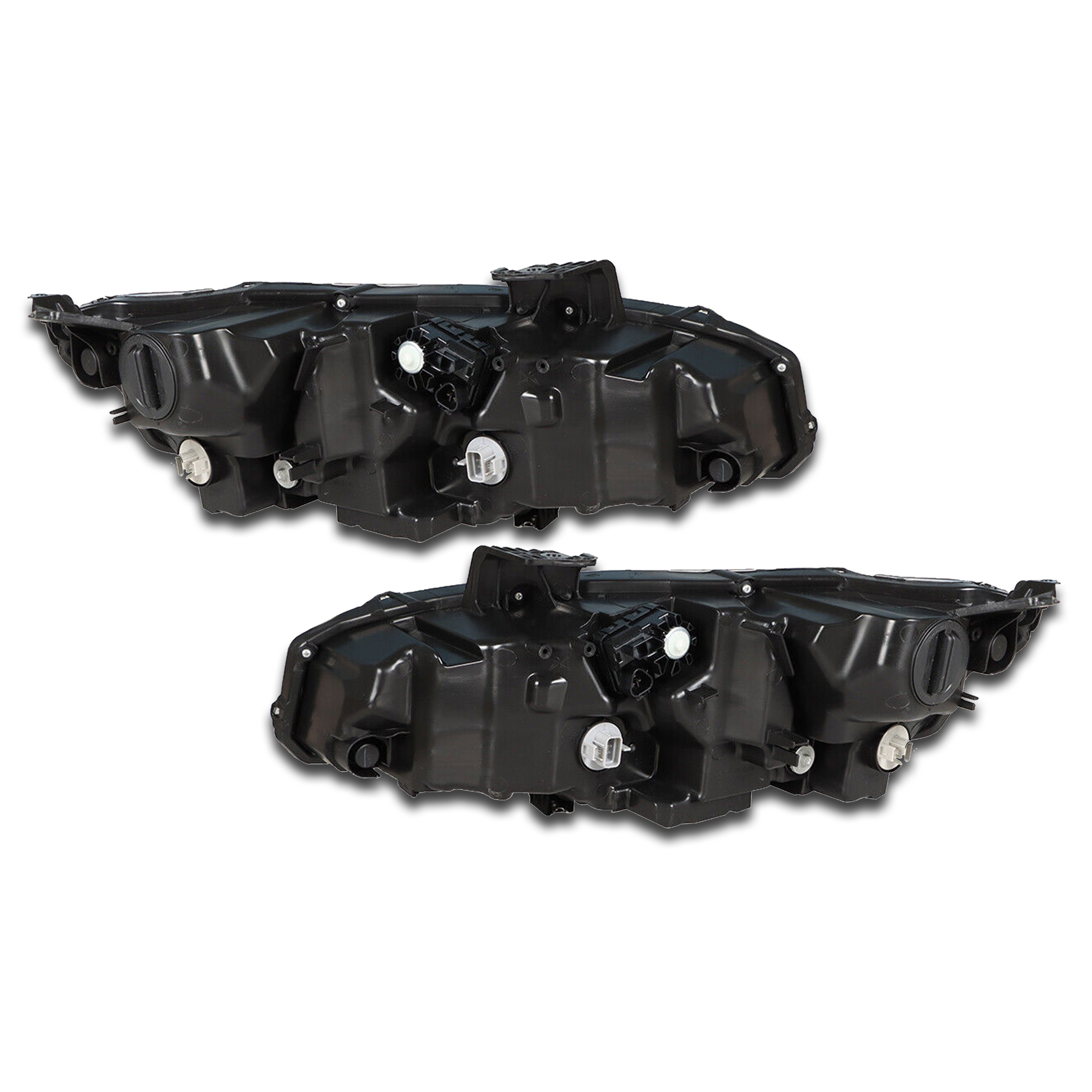 For 2016 2017 2018 2019 2020 2021 Honda Civic Touring Headlight Headlamp Assembly Full LED Left Right Driver Passenger Side LH RH Pair Set 2Pcs 33150TBAA11 33100TBAA11