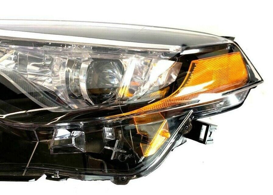 For 2017 2018 2019 Toyota Corolla L LE Headlight Assembly Halogen with LED Daytime Running Lights DRL Left Right Pair