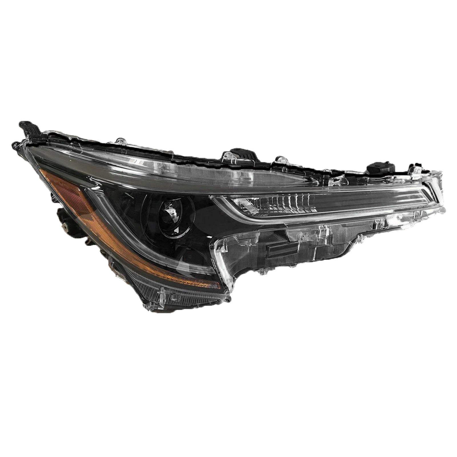 For 2020 2021 2022 Toyota Corolla L LE Headlight Assembly LED Daytime Running Lamp Left Right Pair