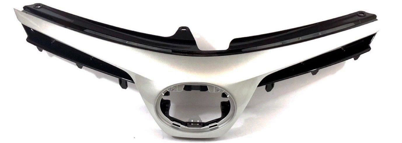 For 2017 2018 2019 Toyota Corolla SE XSE Front Upper Bumper Grille Pearl White