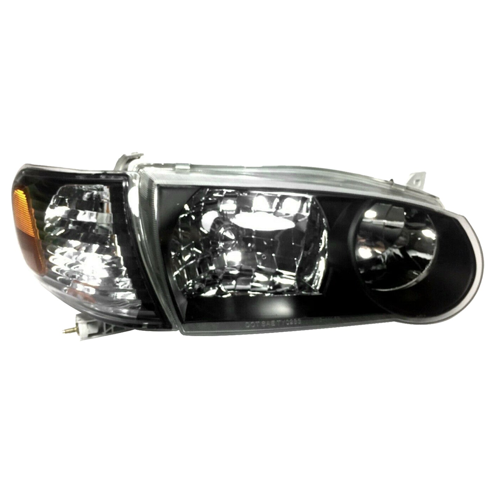 For 2000 2001 2002 Toyota Corolla JDM Headlights Assembly & Corner Parking Lamps Set 4pc