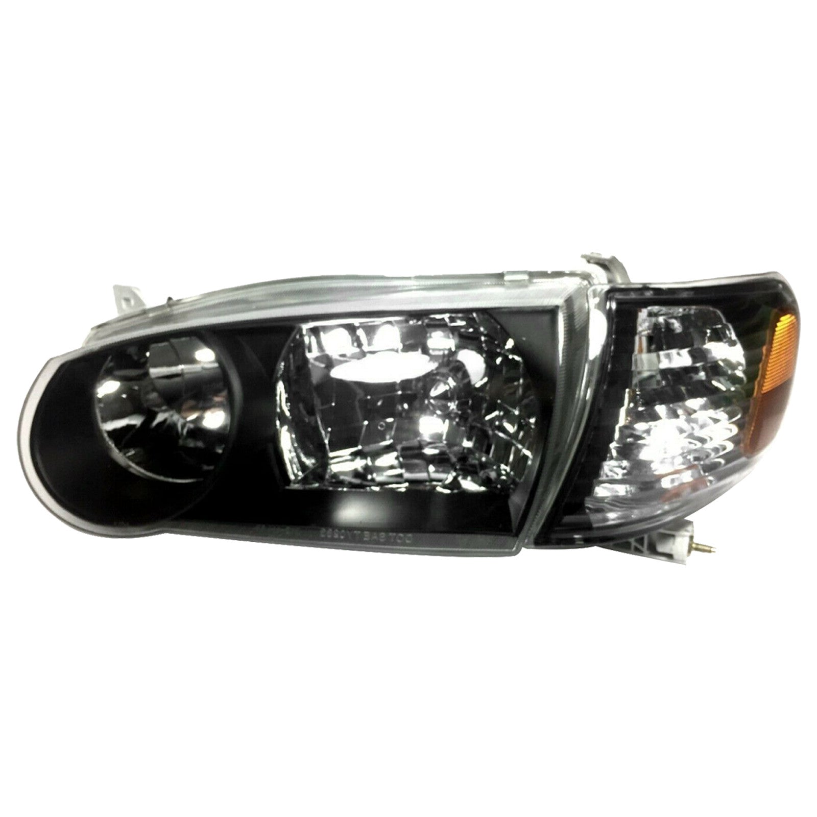 For 2000 2001 2002 Toyota Corolla JDM Headlights Assembly & Corner Parking Lamps Set 4pc