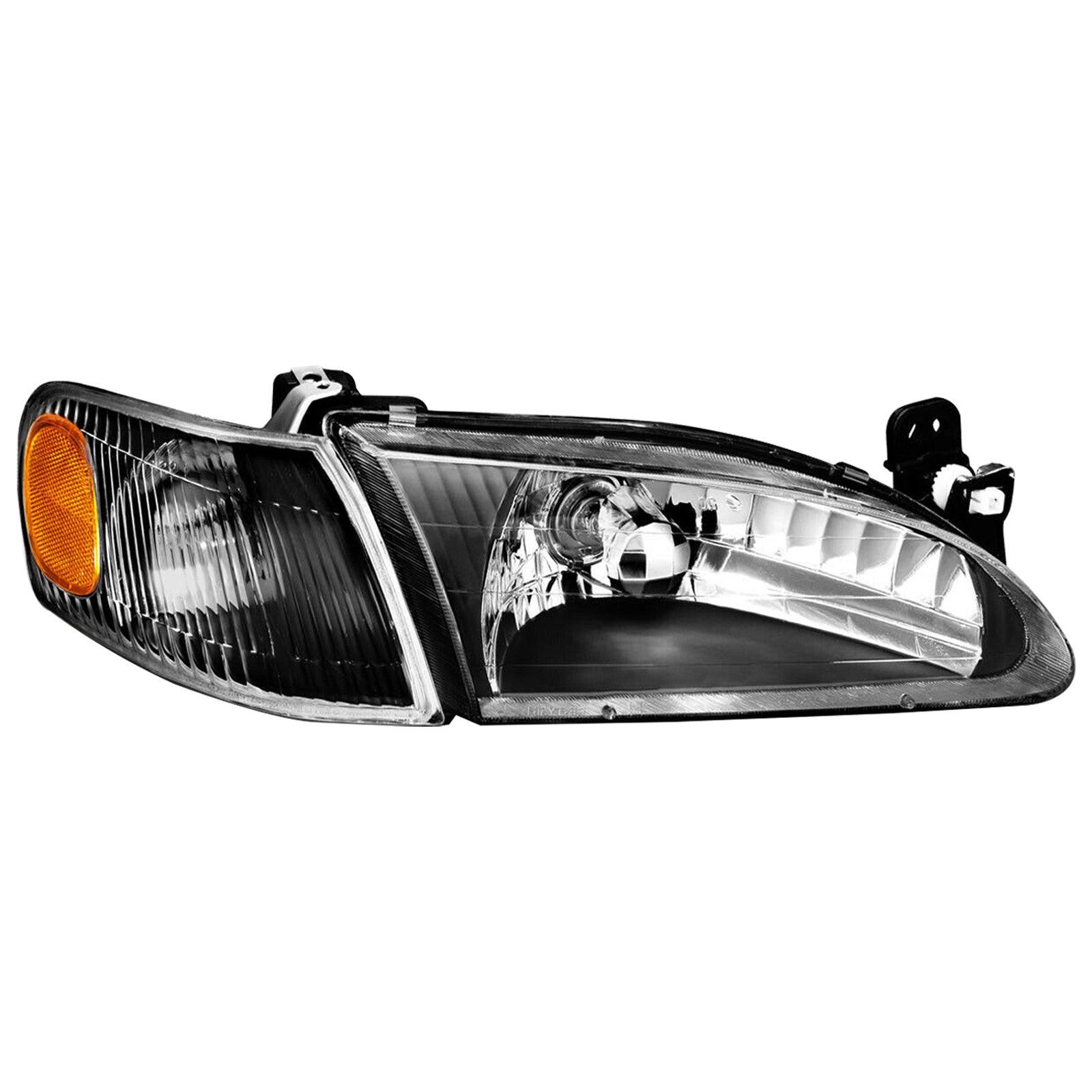 For 1998 1999 2000 Toyota Corolla Headlights Assembly & Corner Parking Lamps Set 4pc