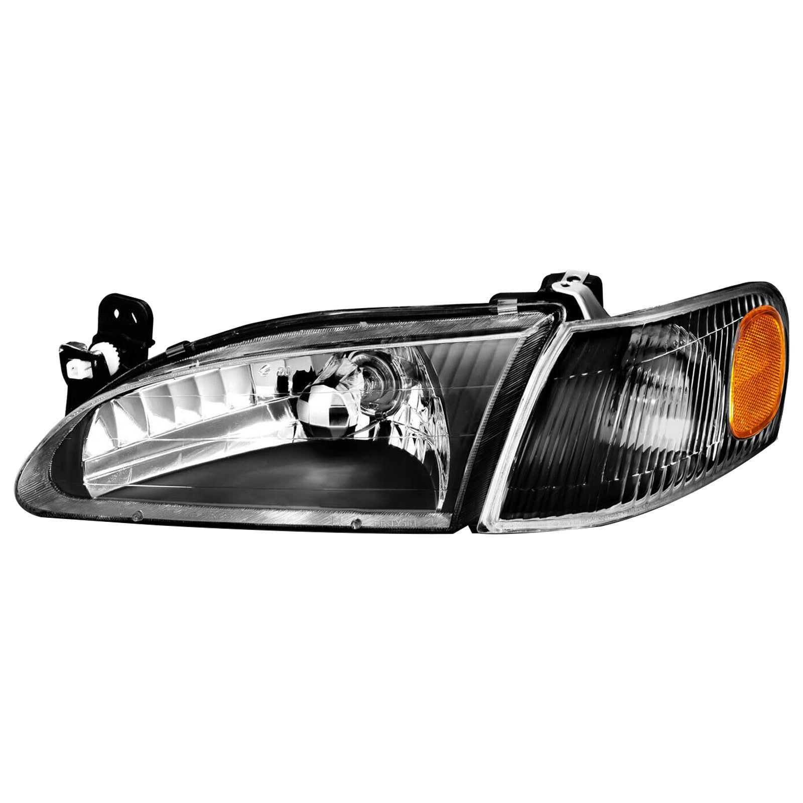 For 1998 1999 2000 Toyota Corolla Headlights Assembly & Corner Parking Lamps Set 4pc
