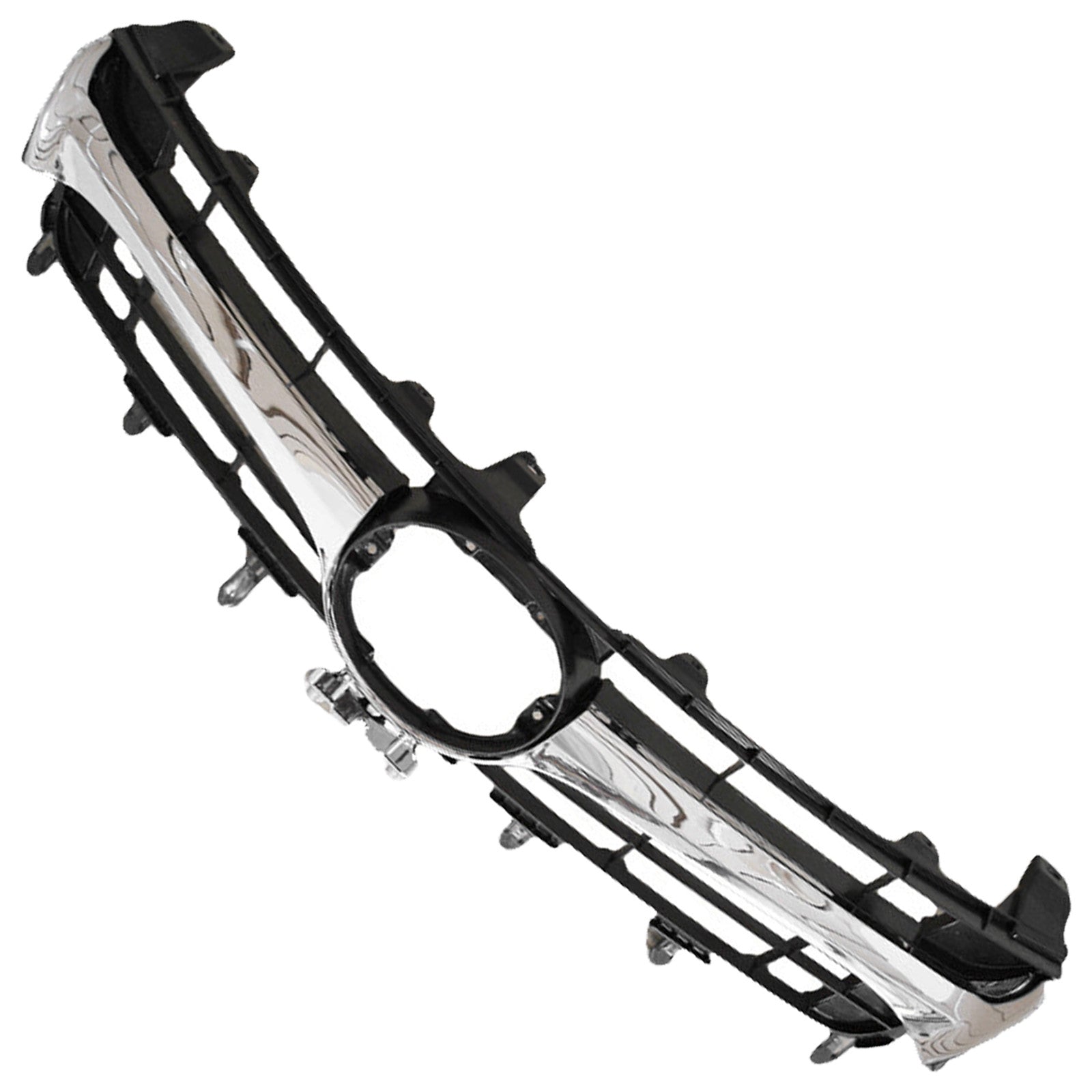 For 2015 2016 2017 Toyota Camry SE Front Upper Bumper Grille with Chrome Trim