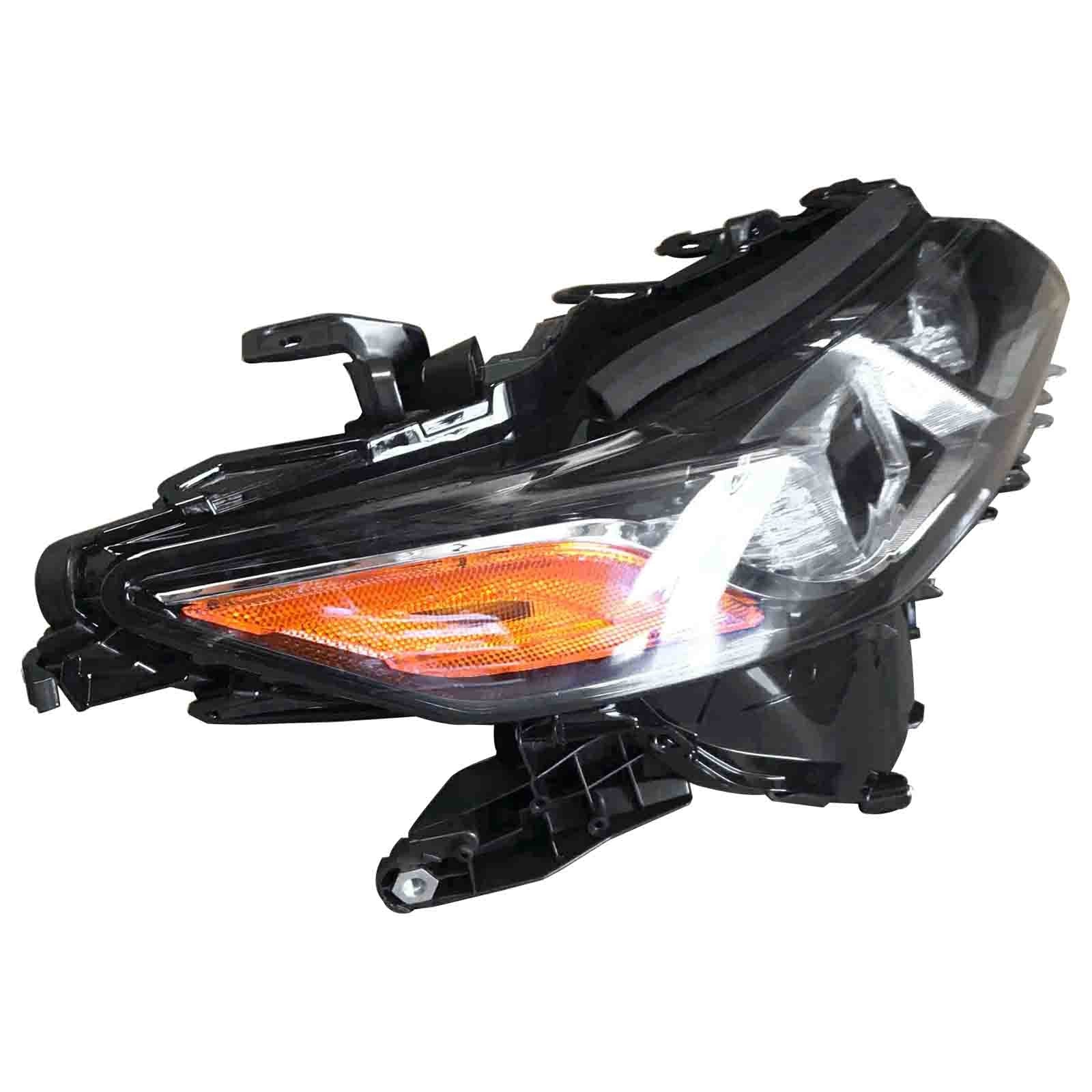 For 2018 2019 2020 Toyota Camry L LE SE Headlight Assembly Halogen with LED Projector Passenger Side