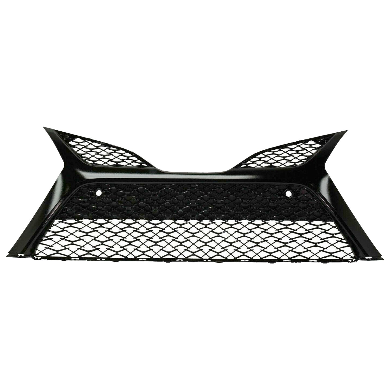 For 2018 2019 2020 Toyota Camry SE XSE Front Lower Bumper Grill Grille Assembly Glossy Black