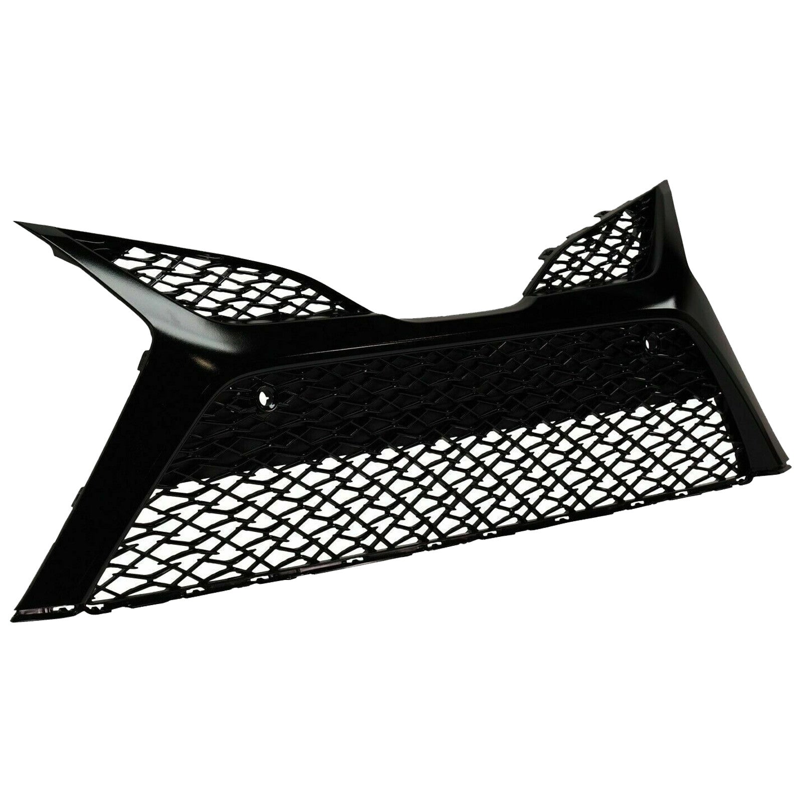 For 2018 2019 2020 Toyota Camry SE XSE Front Lower Bumper Grill Grille Assembly Glossy Black