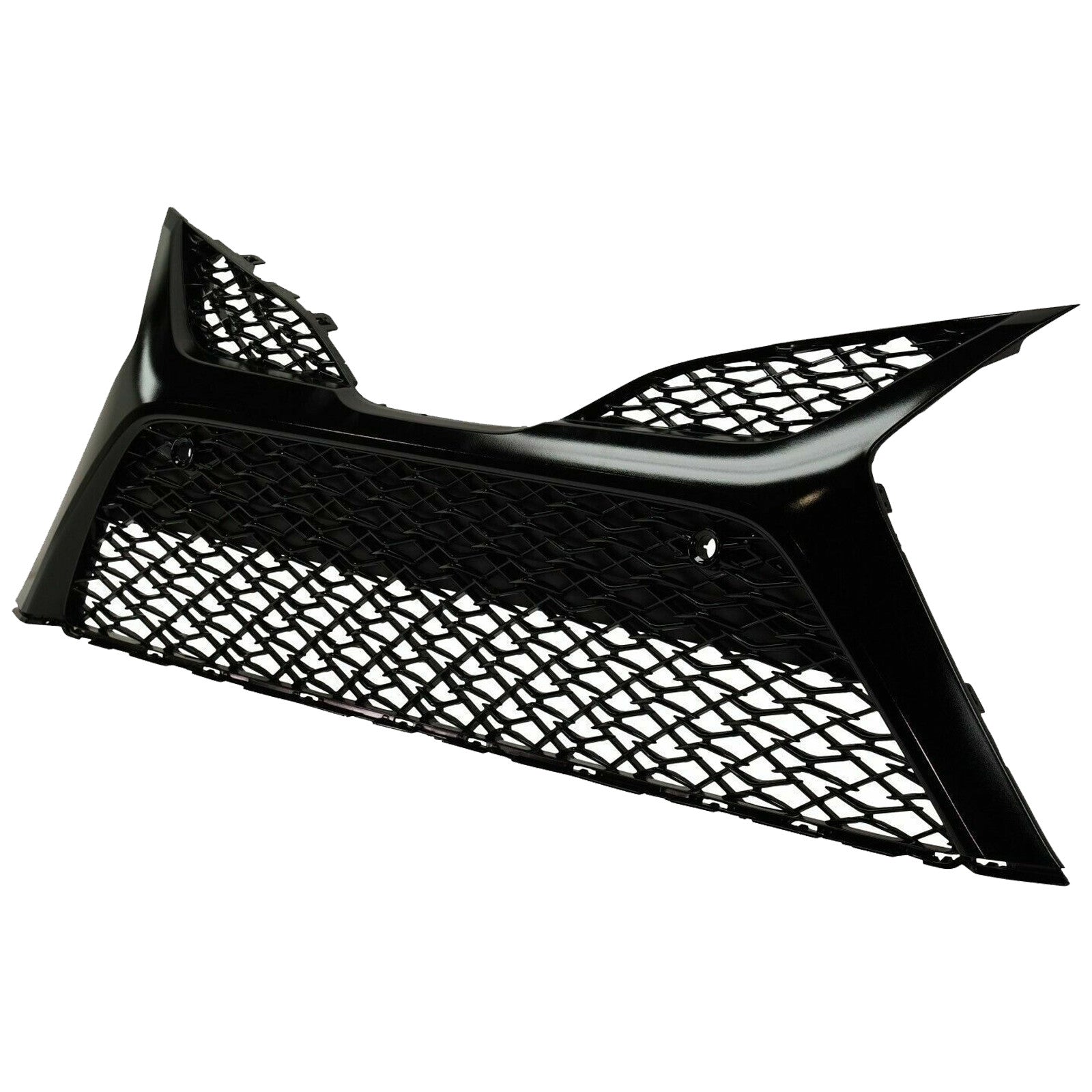 For 2018 2019 2020 Toyota Camry SE XSE Front Lower Bumper Grill Grille Assembly Glossy Black