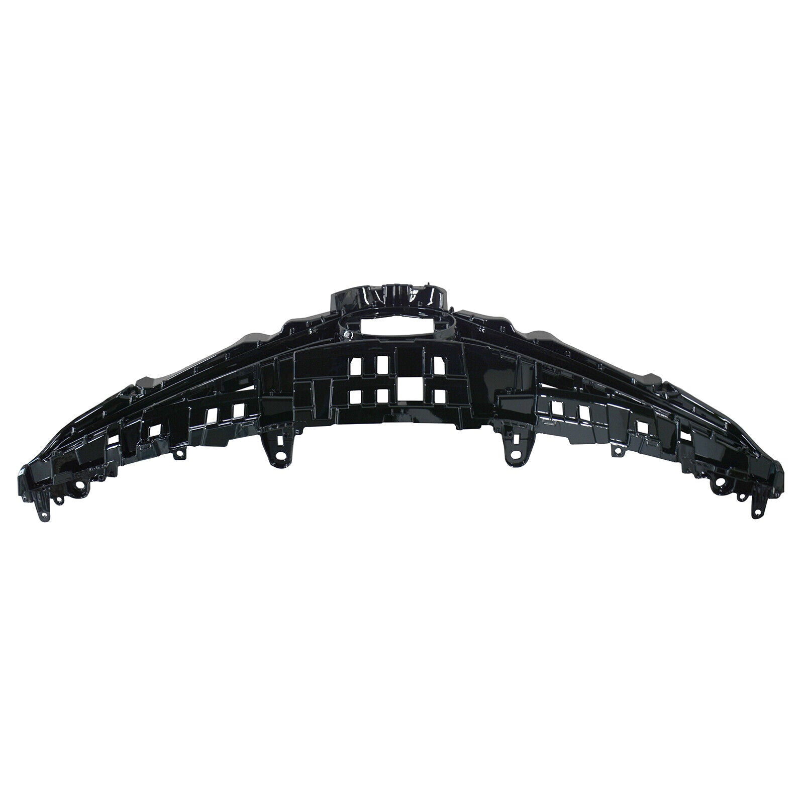 For 2021 2022 2023 2024 Toyota Camry SE XSE Front Upper Bumper Grille Assembly Glossy Black