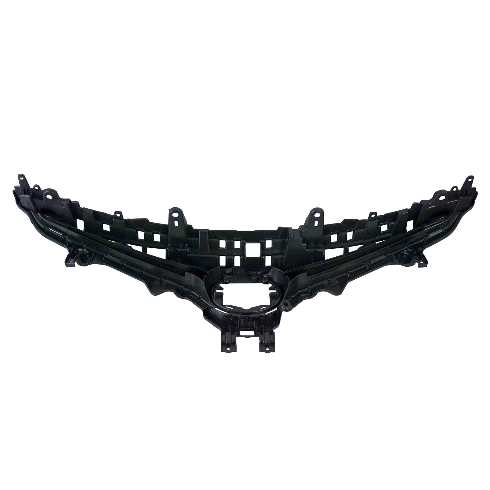 For 2021 2022 2023 2024 Toyota Camry SE XSE Front Upper Bumper Grille Assembly Glossy Black