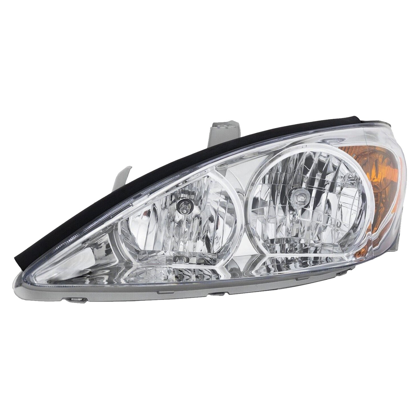 For 2002 2003 2004 Toyota Camry LE XLE Halogen Headlight Headlamp Assembly Chrome Housing Driver Side