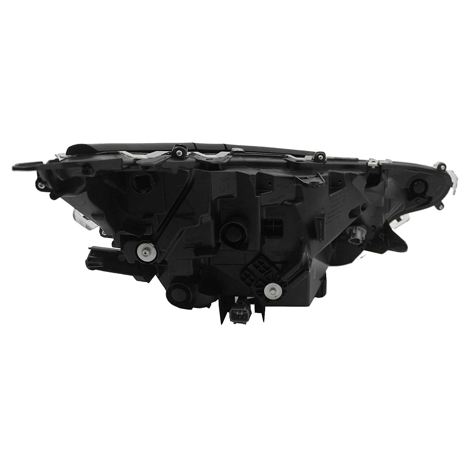 For 2019 2020 2021 Toyota RAV4 LE XLE Headlight Assembly LED with Black Housing Driver Side