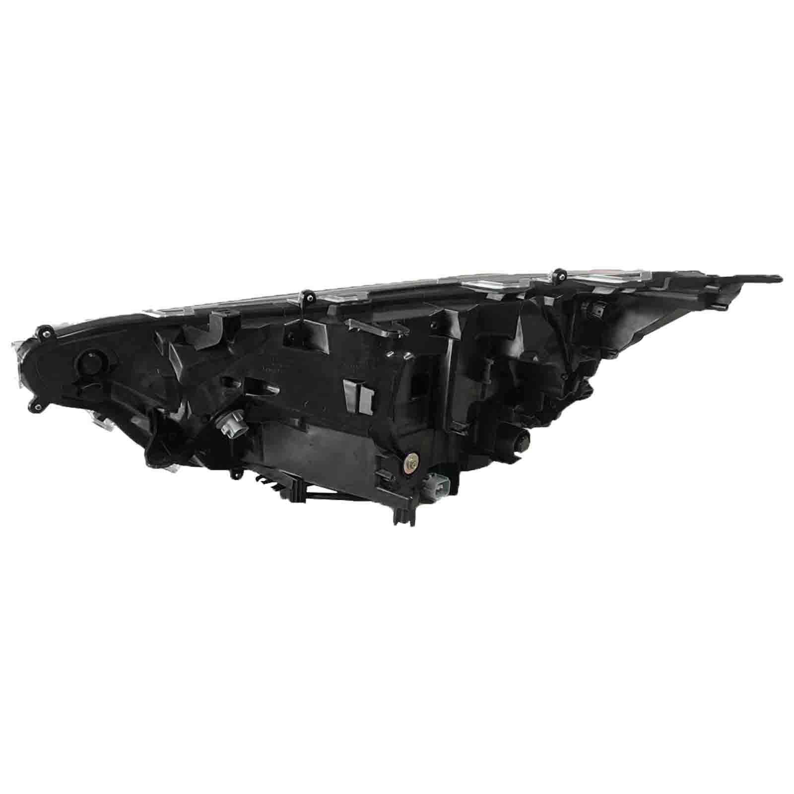 For 2019 2020 2021 Toyota RAV4 LE XLE Headlight Assembly LED with Chrome Housing Passenger Side