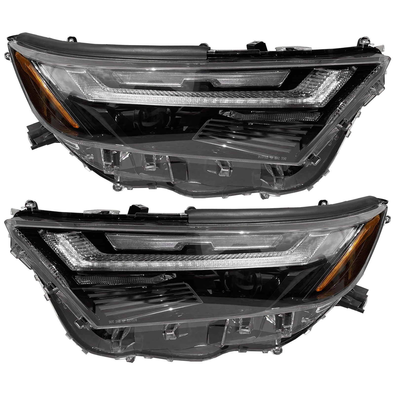 For 2022 2023 2024 Toyota RAV4 Prime SE Full LED DRL Headlight Assembly Set Left Right Side