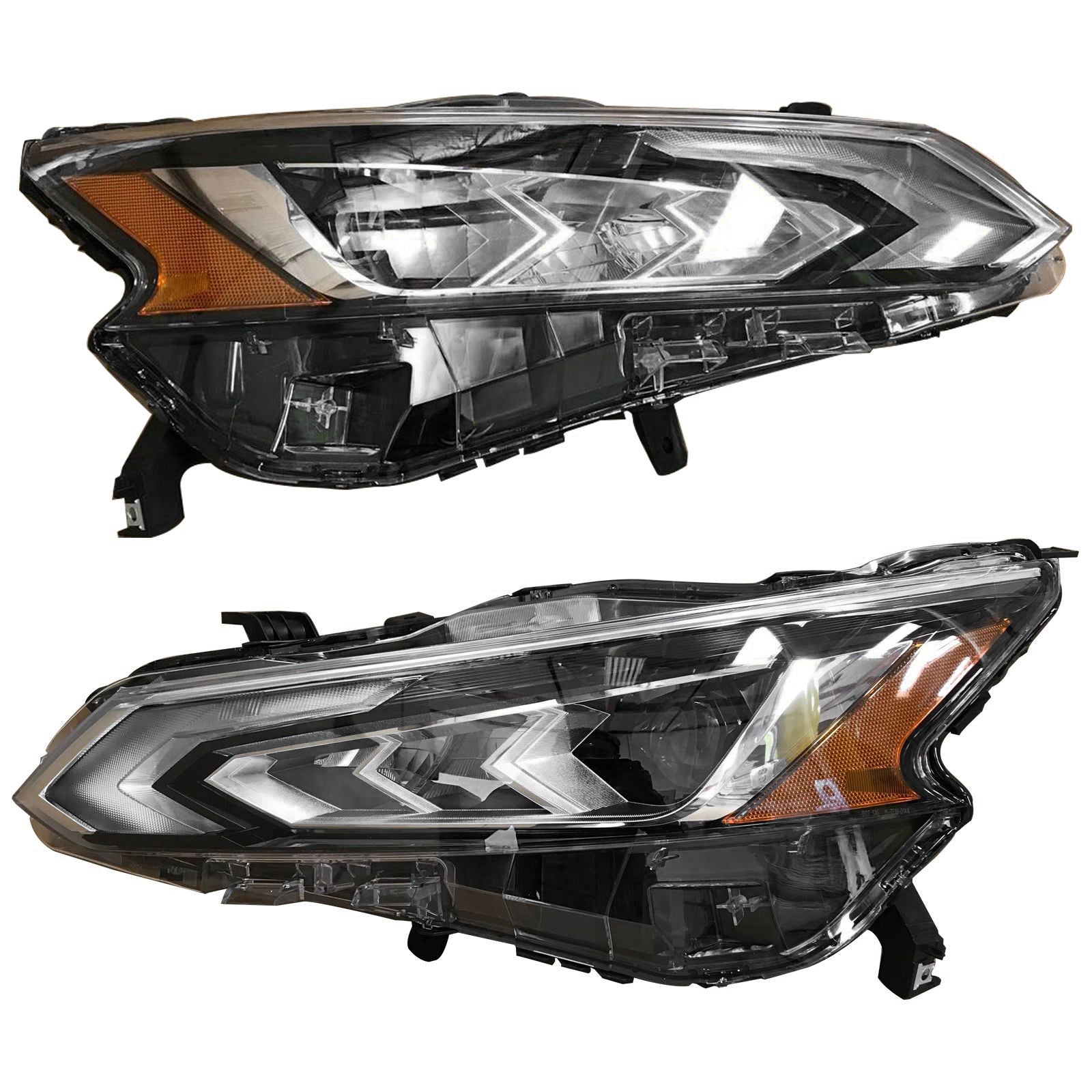 For 2019 2020 2021 2022 Nissan Altima Headlight Assembly LED Left Right Pair