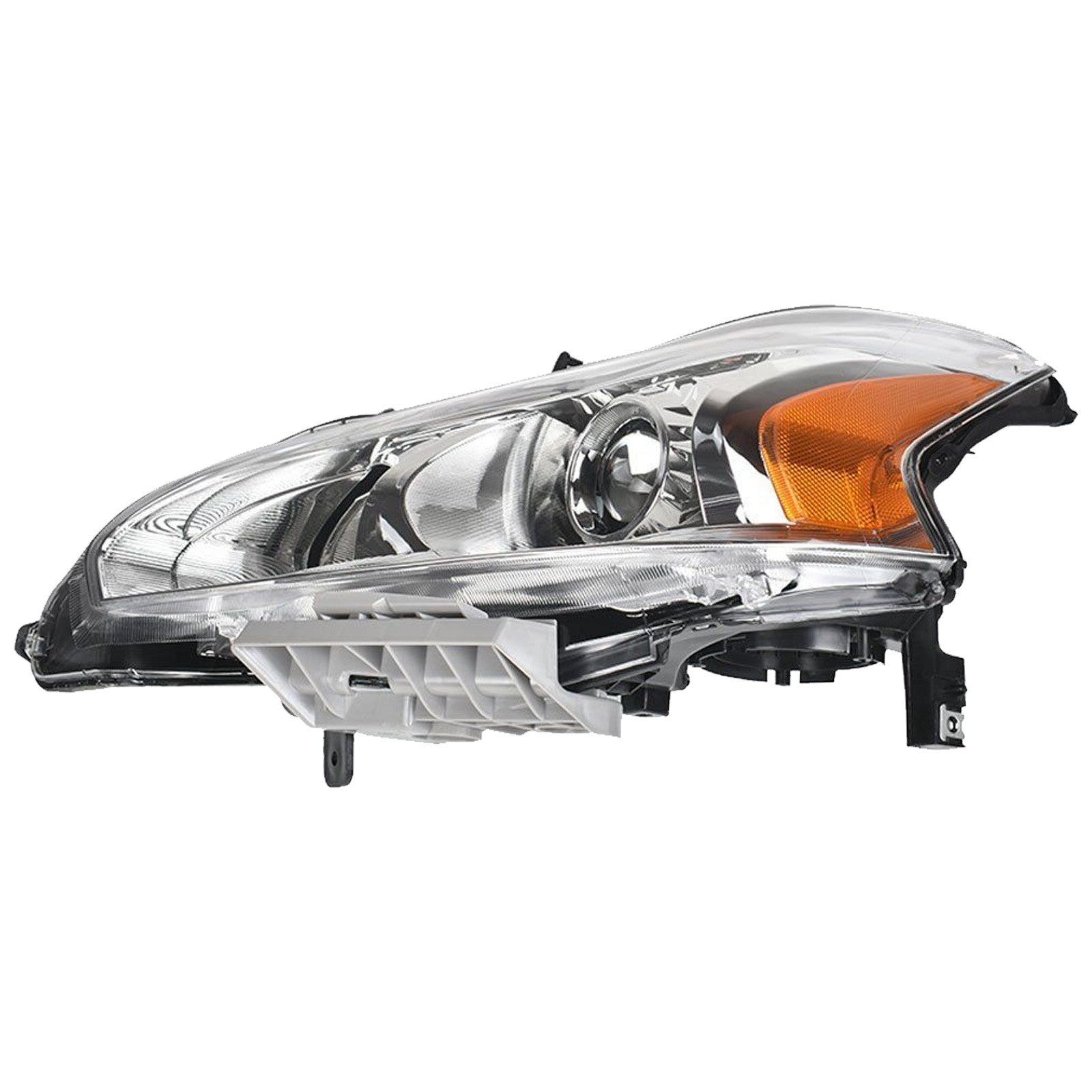 For 2013 2014 2015 Nissan Altima Front Headlight Headlamp Assembly Chrome Halogen Driver Side