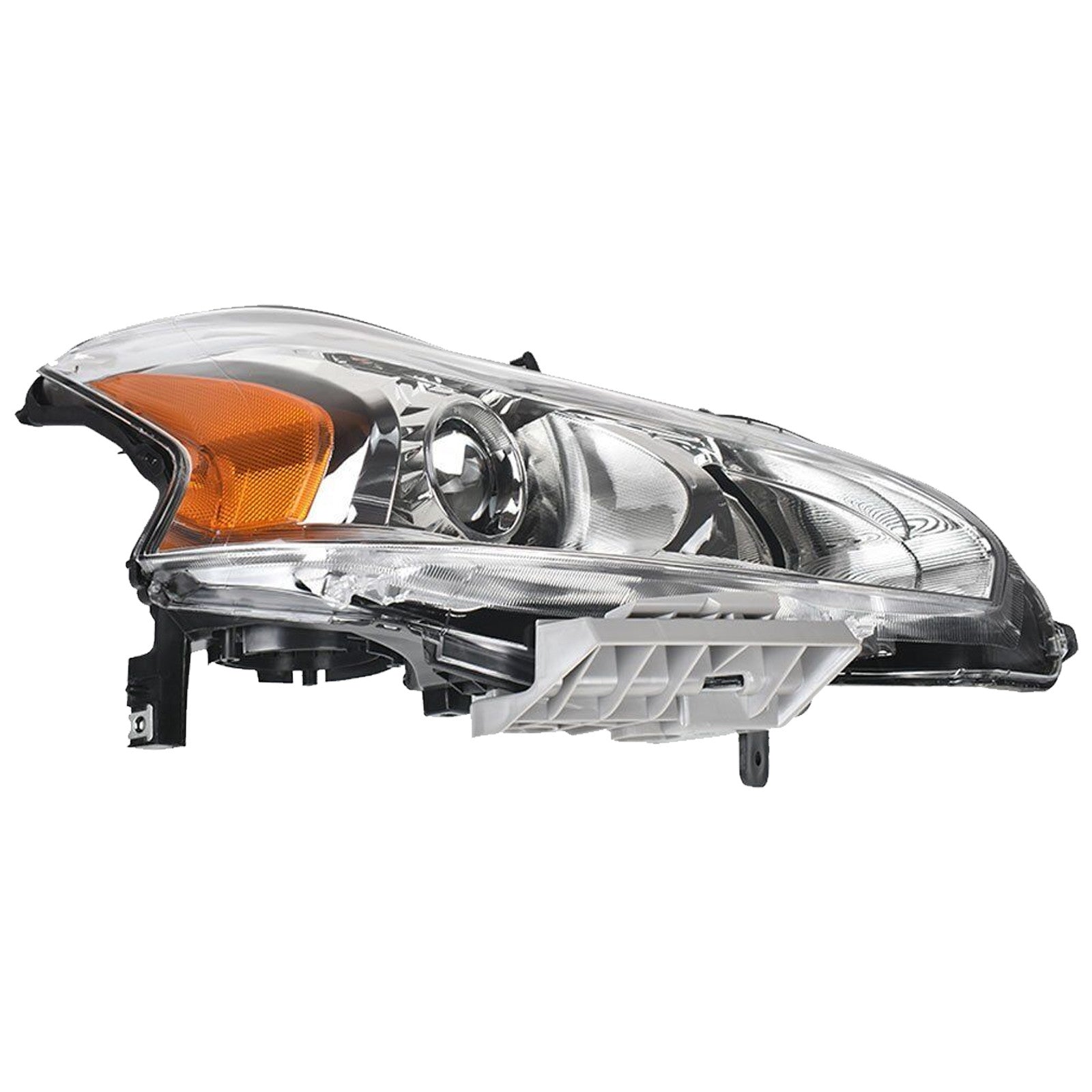 For 2013 2014 2015 Nissan Altima Front Headlight Headlamp Assembly Chrome Halogen Passenger Side