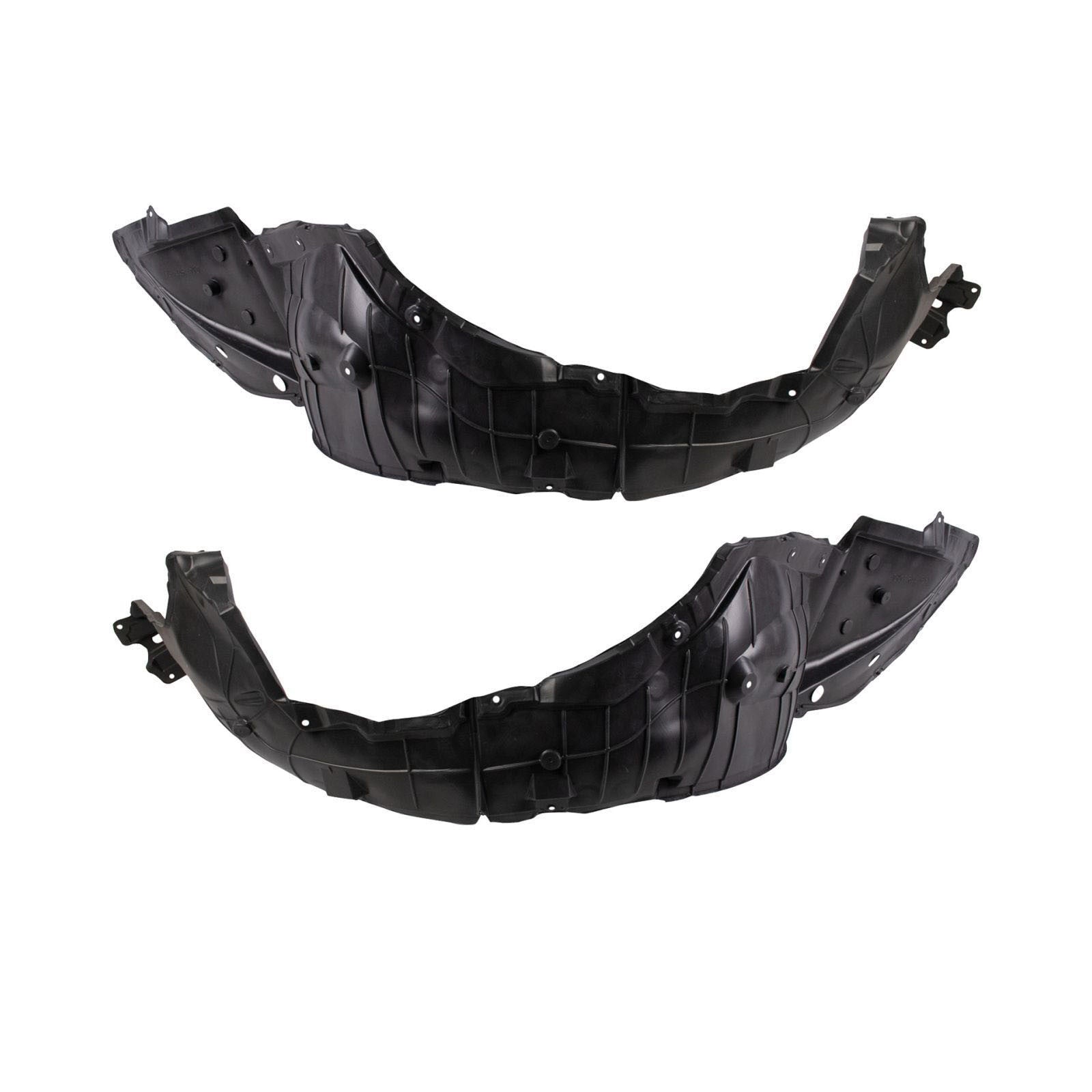 For 2019 2020 2021 2022 Nissan Altima Front Fender Wheel Opening Moulding Inner Liner Driver Passenger Side LH RH Set 638416CA0A 638406CA1A