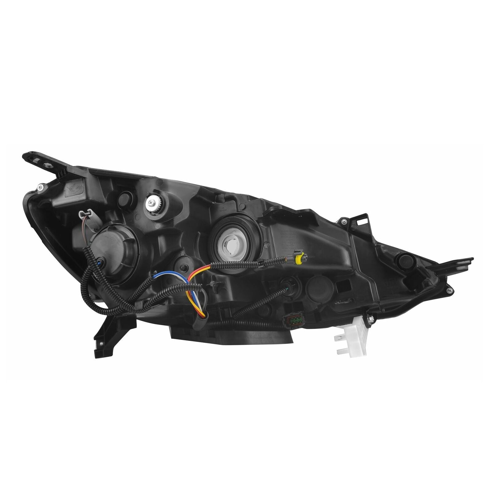 For 2016 2017 2018 2019 Nissan Sentra Headlight Assembly Halogen Black & Chrome Driver Side