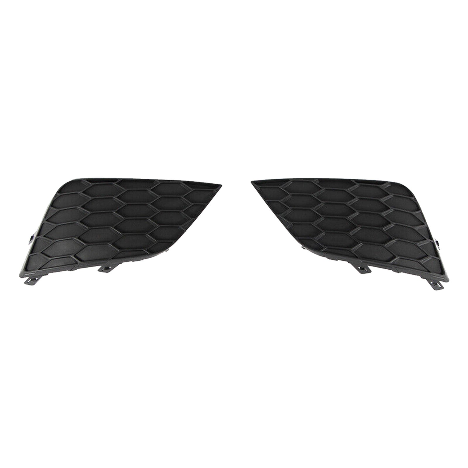 For 2016 2017 2018 2019 Nissan Sentra Front Upper Lower Grilles and Fog Bezels Covers Set