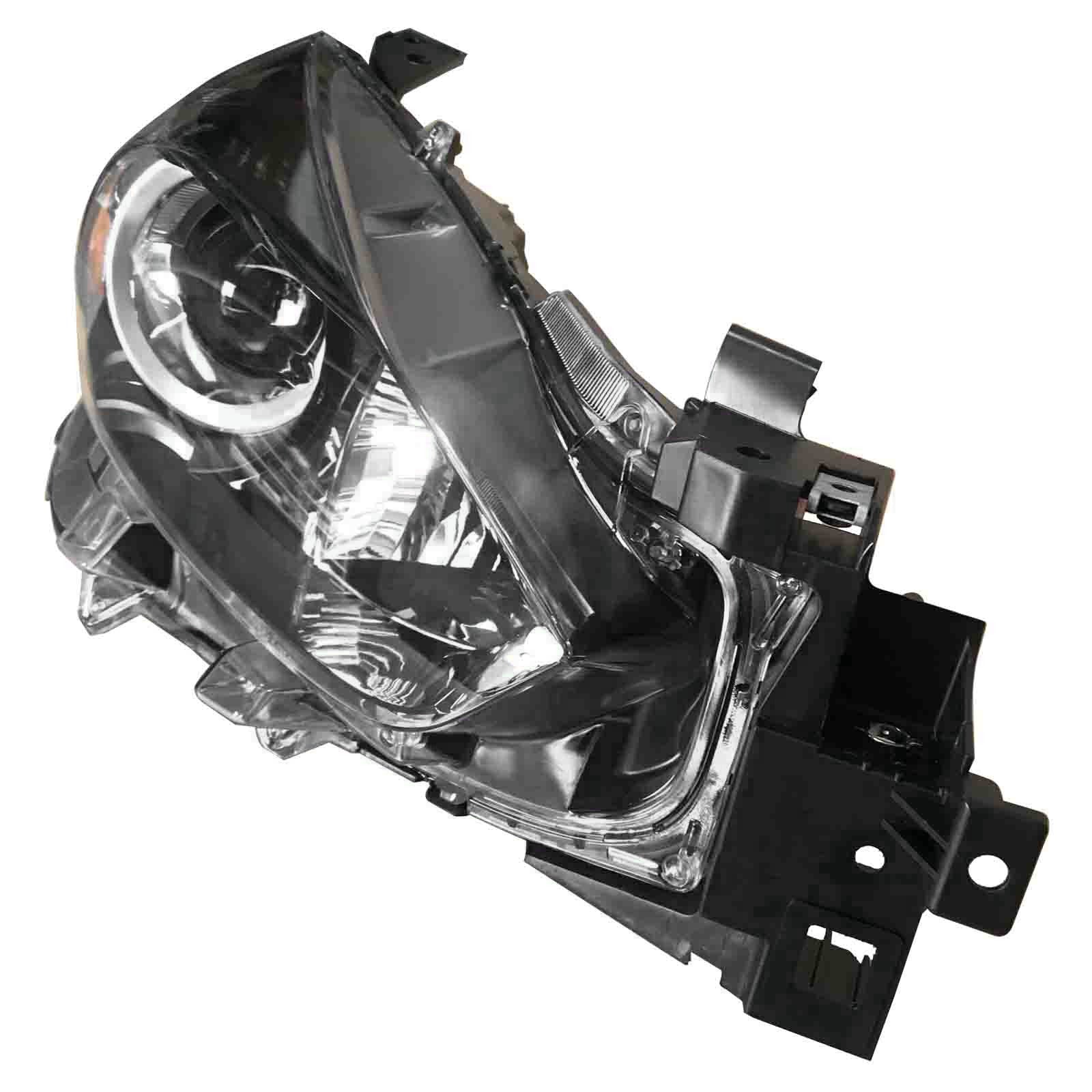 For 2017 2018 Mazda 3 Headlight Assembly Halogen Projector Left Right Pair