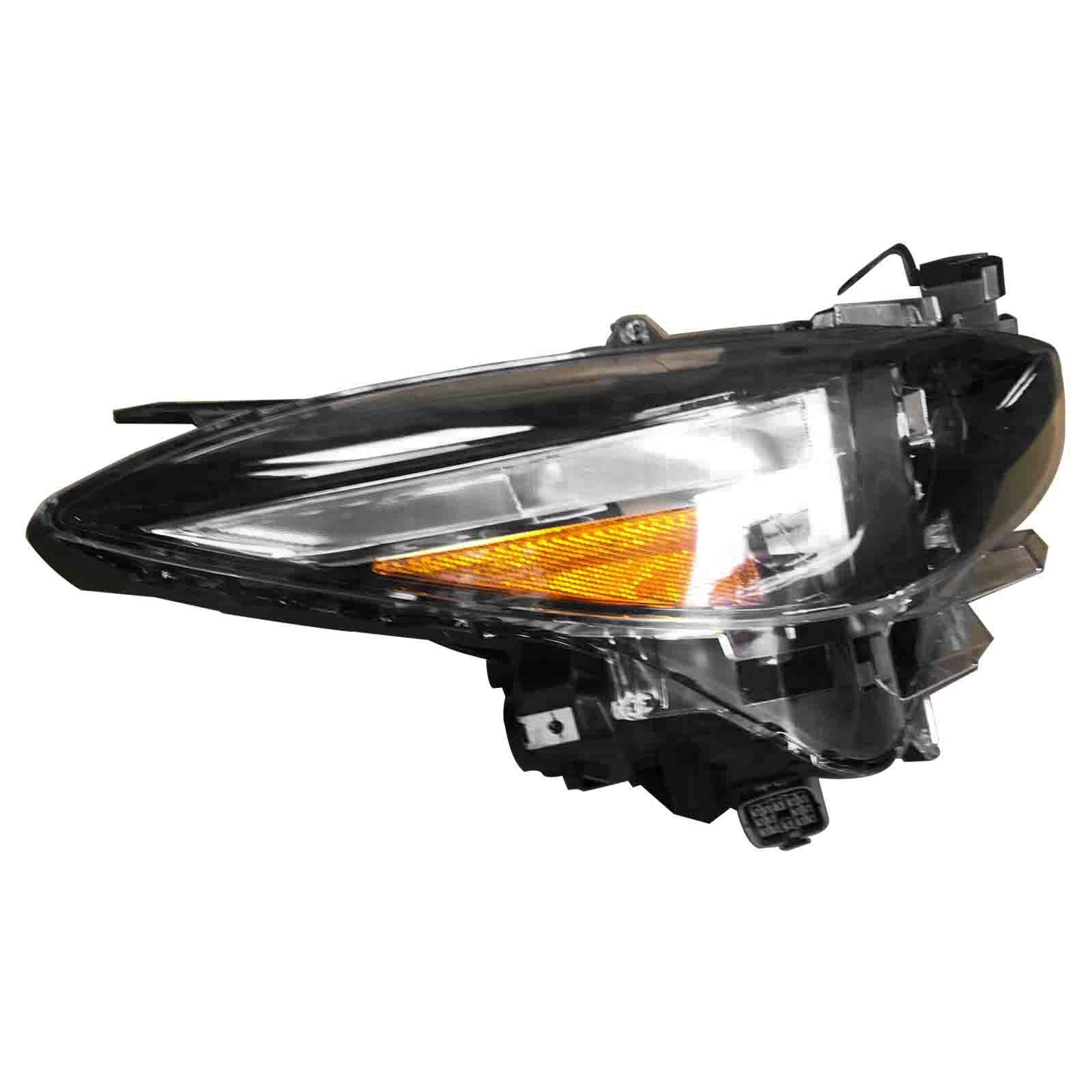 For 2017 2018 Mazda 3 Headlight Assembly Halogen Projector Left Right Pair