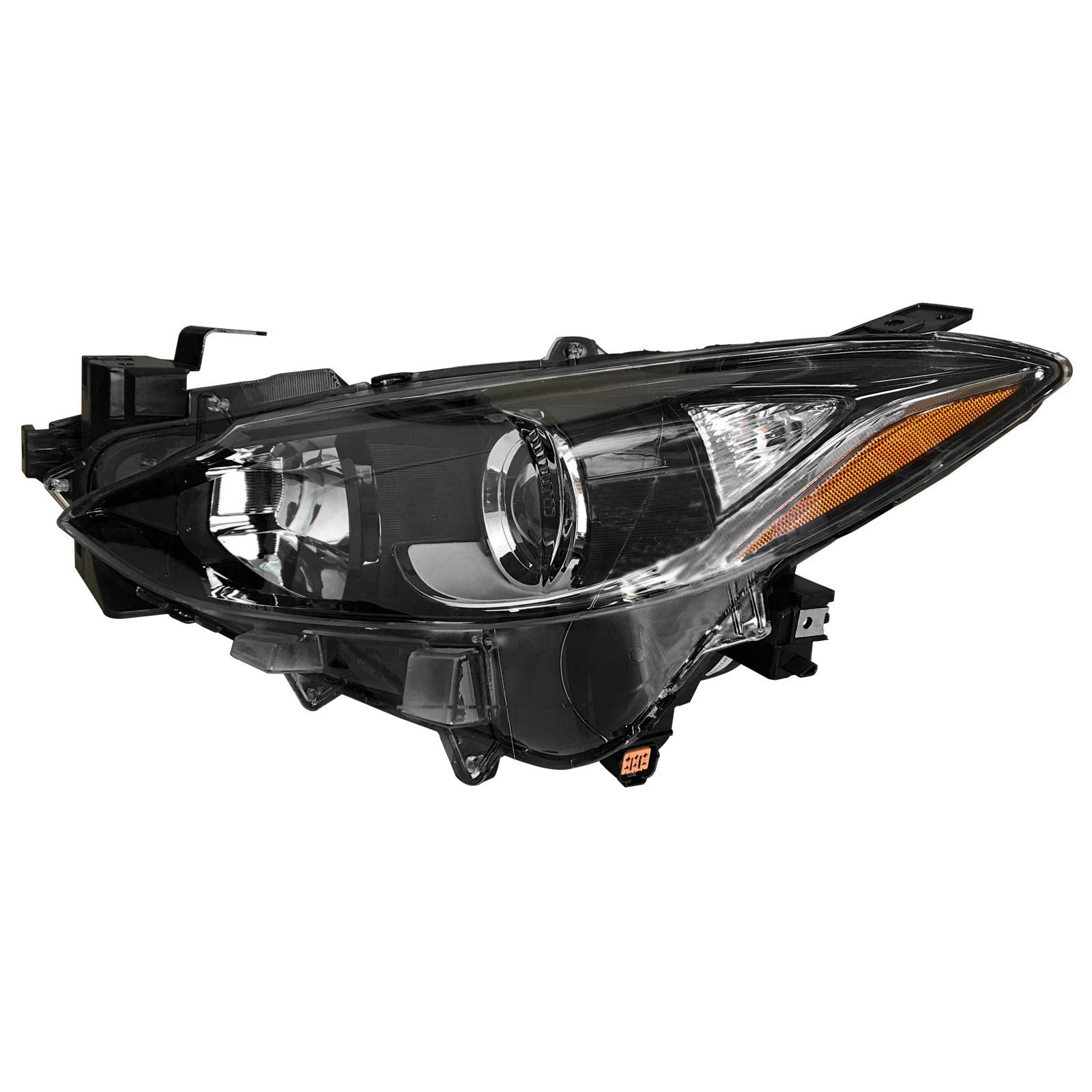 For 2014 2015 2016 Mazda 3 Sport Hatchback / Sedan Headlight Assembly Halogen Driver Side