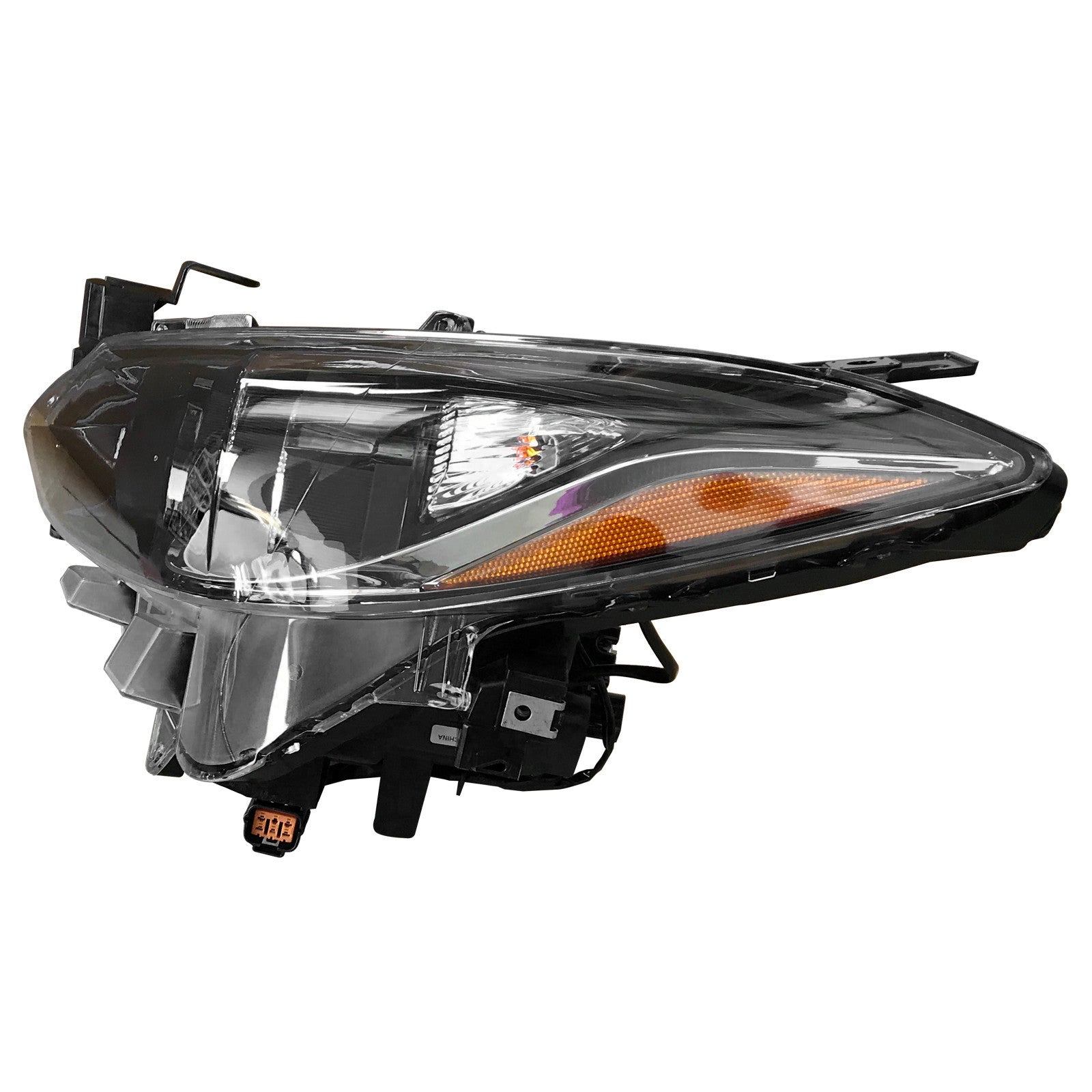 For 2014 2015 2016 Mazda 3 Sport Hatchback / Sedan Headlight Assembly Halogen Driver Side