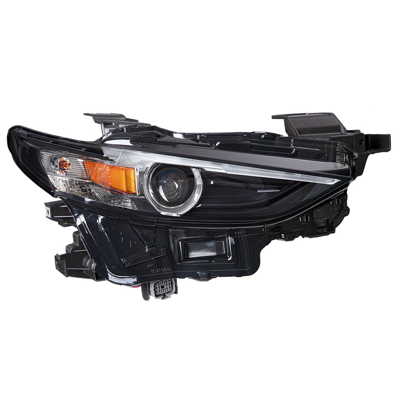 For 2019 2020 2021 2022 2023 Mazda 3 Front Headlight Headlamp Assembly LED w/o AFS Passenger Side