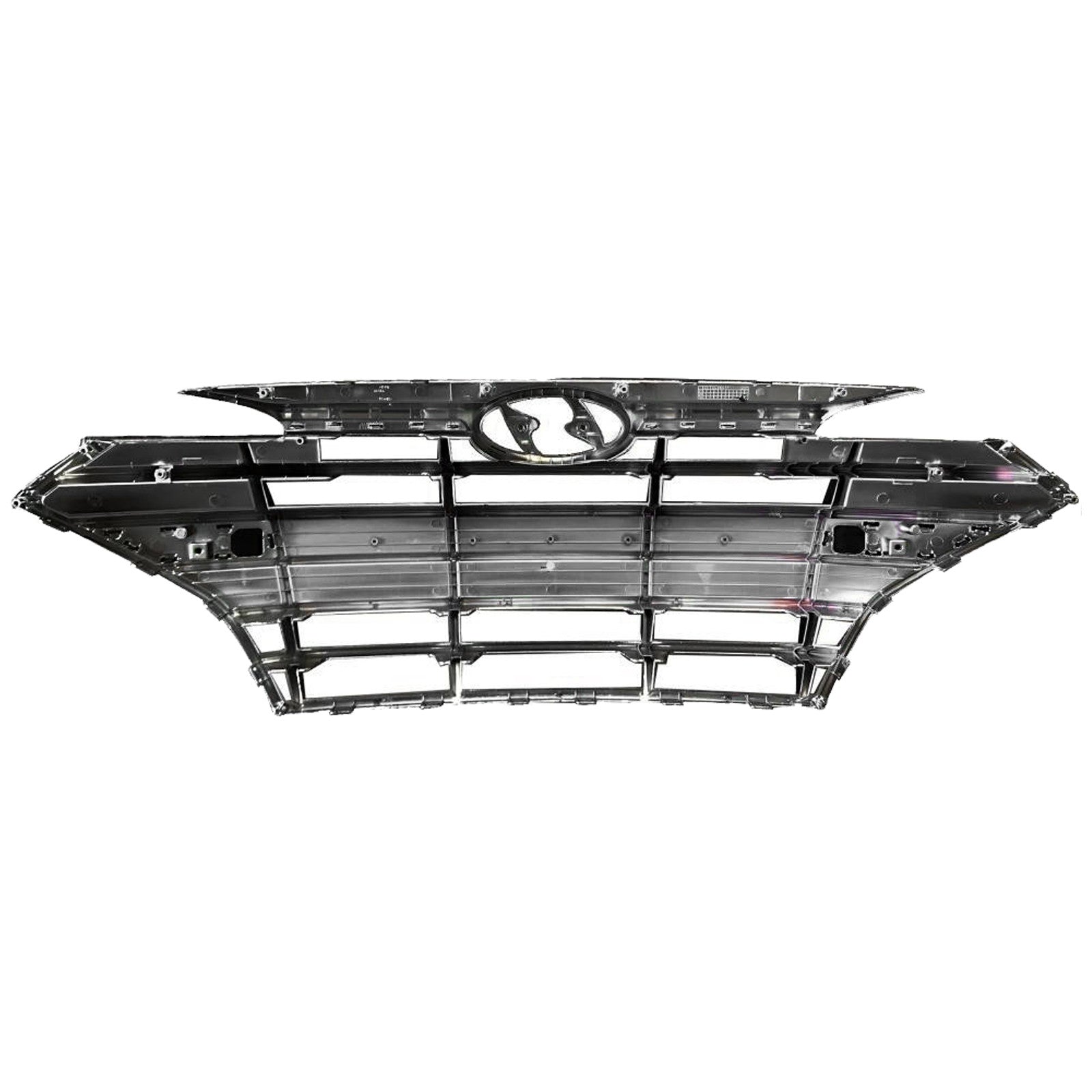 For 2019 2020 Hyundai Elantra Front Upper Bumper Grille with Chrome Trim