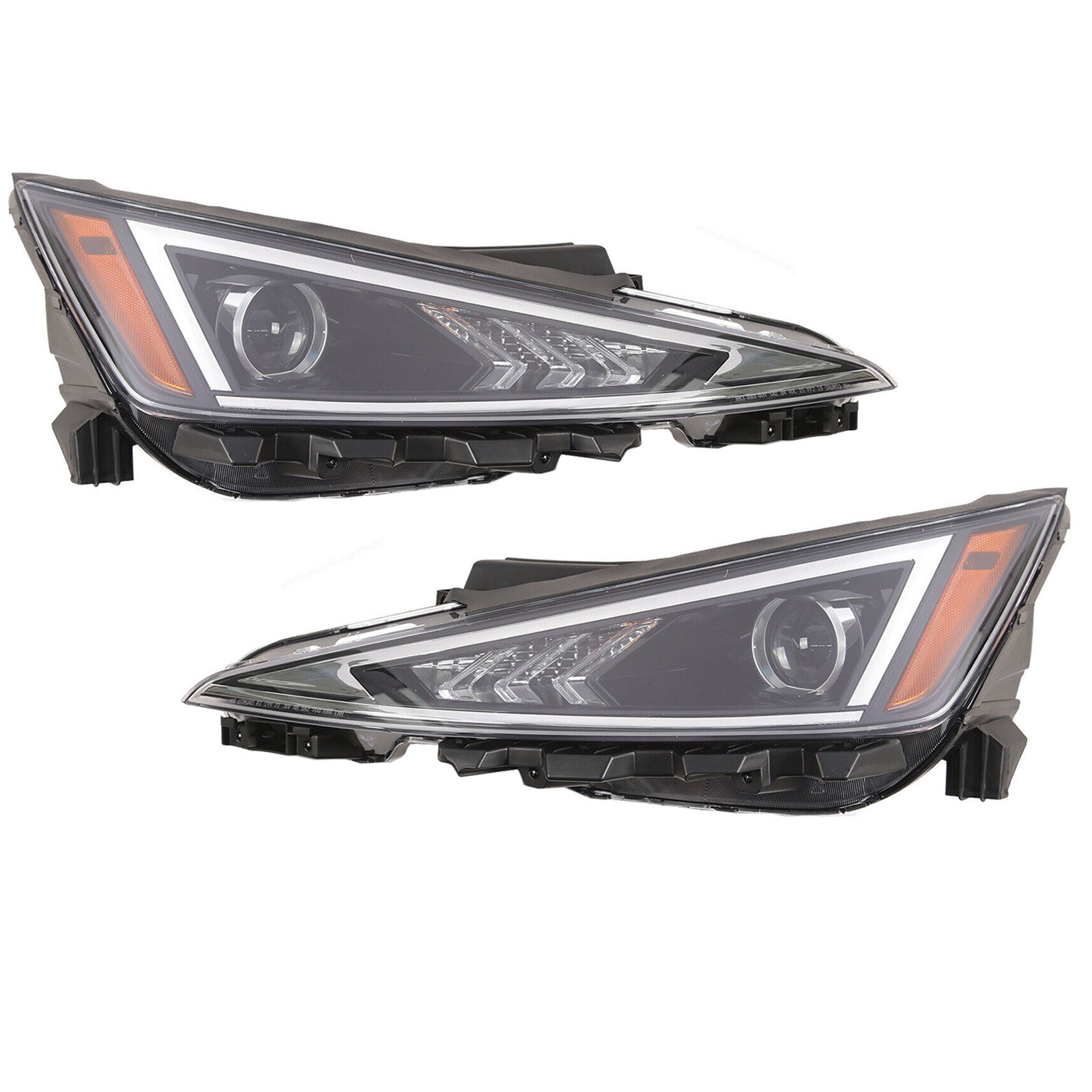 For 2019 2020 Hyundai Elantra Headlight Assembly Halogen Left Right Pair