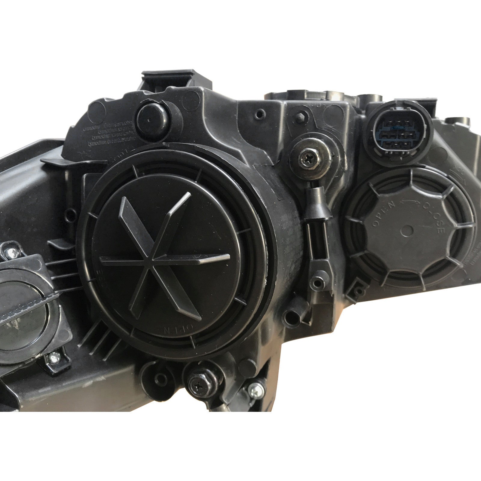 For 2017 2018 Hyundai Elantra Headlight Assembly Halogen with Mounting Retainer Bracket Driver Side 2pc
