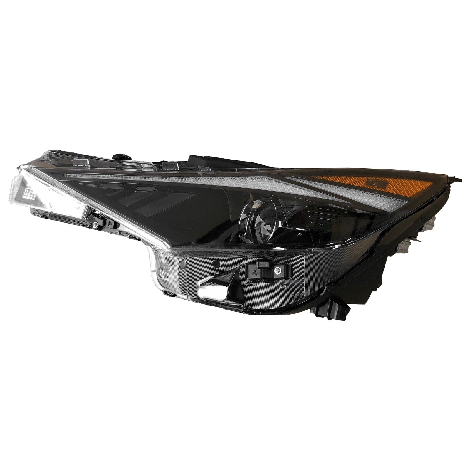 For 2021 2022 2023 Hyundai Elantra Headlight Assembly Halogen with LED Left Right Pair
