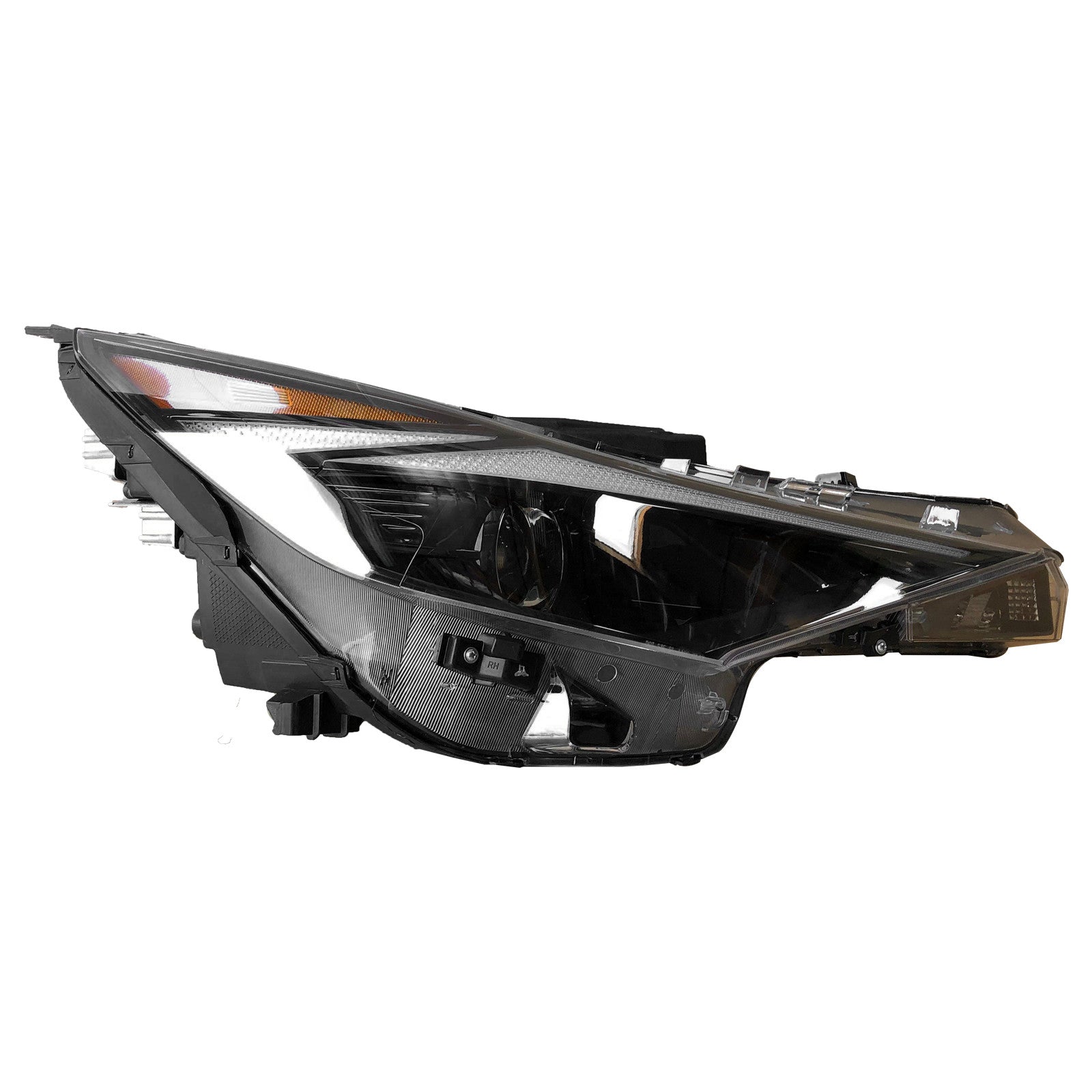 For 2021 2022 2023 Hyundai Elantra Headlight Assembly Halogen with LED Left Right Pair
